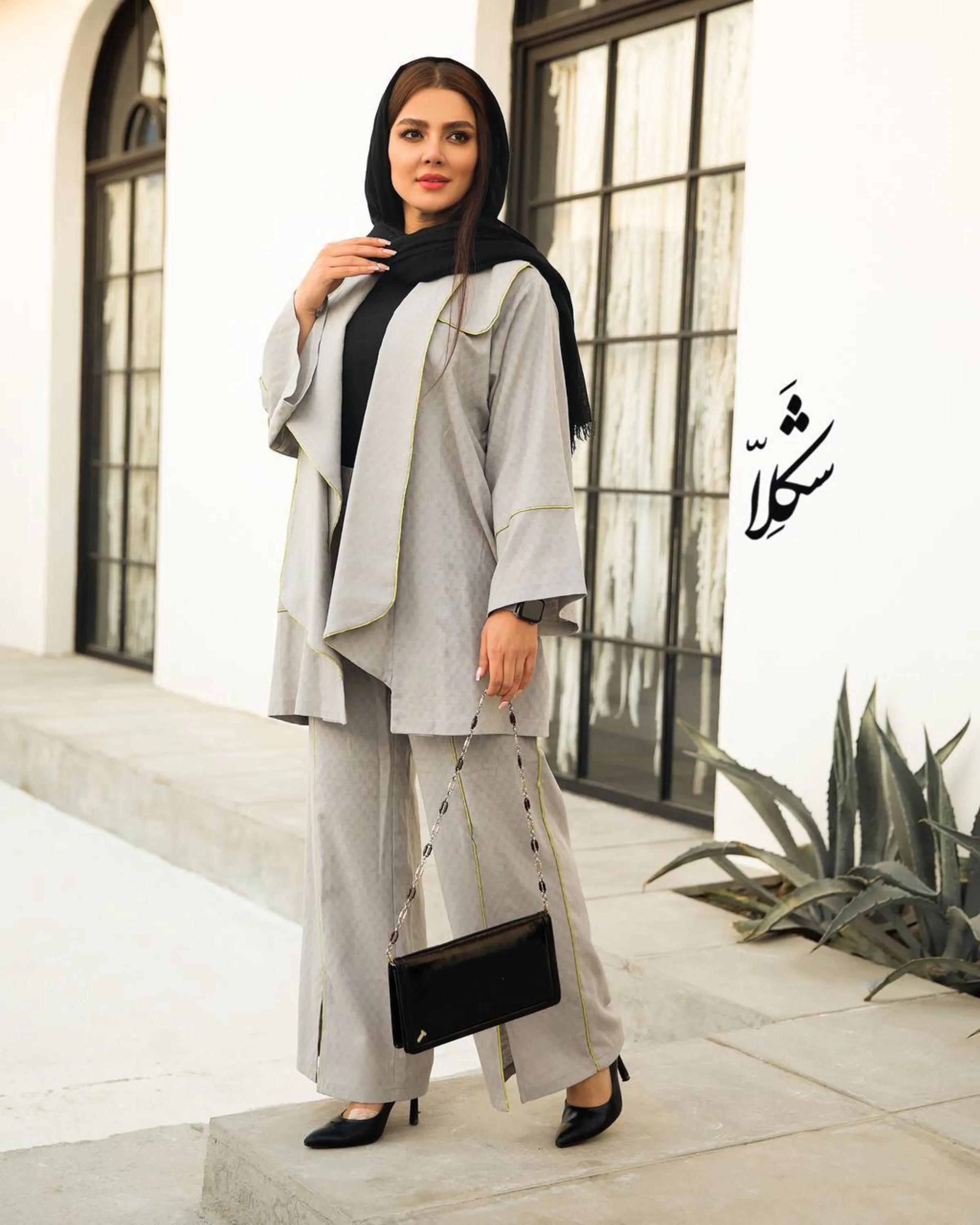 مانتو شلوار مغز دوزی