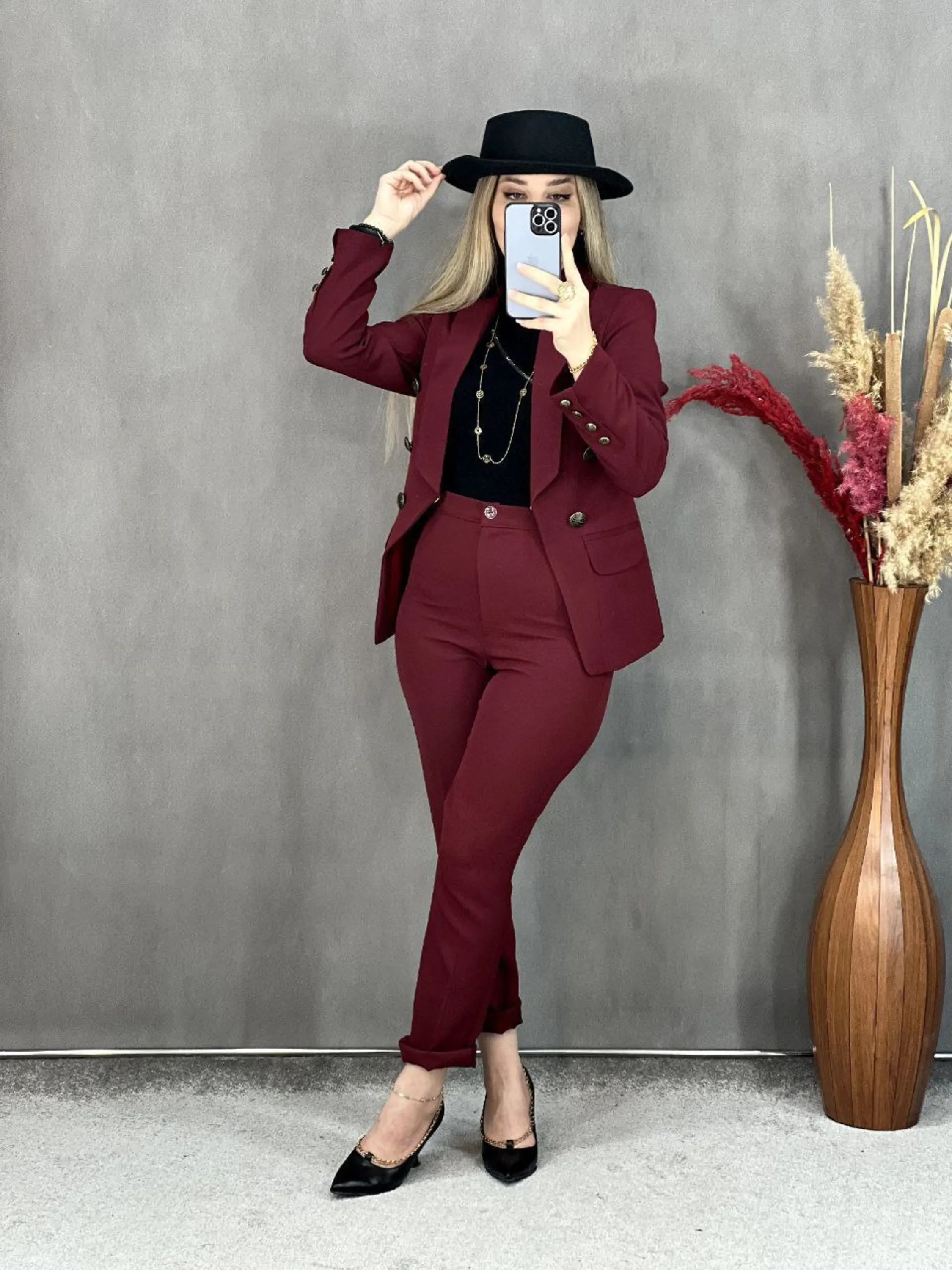 کت و شلوار کرپ