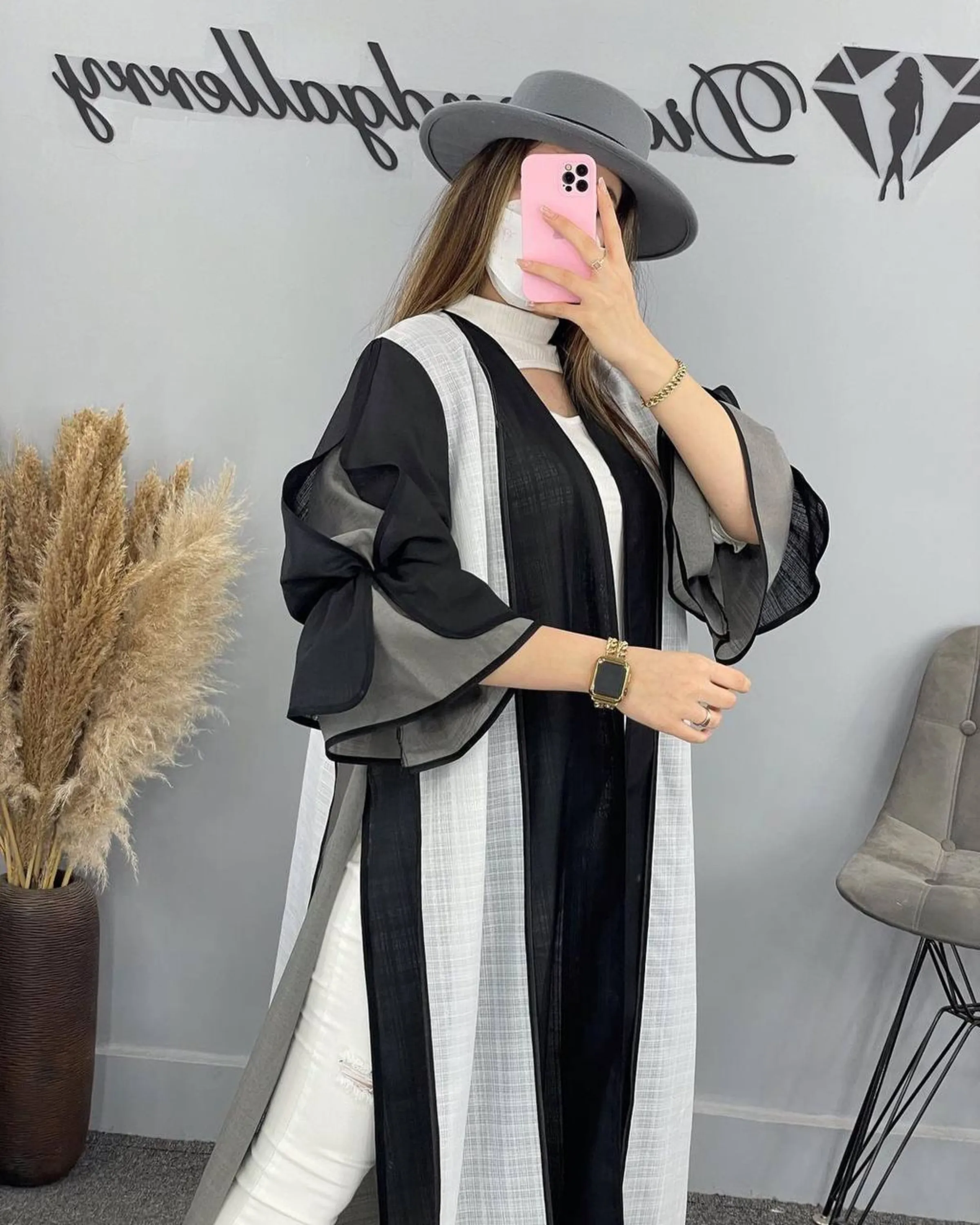 مانتو حریر مزونی