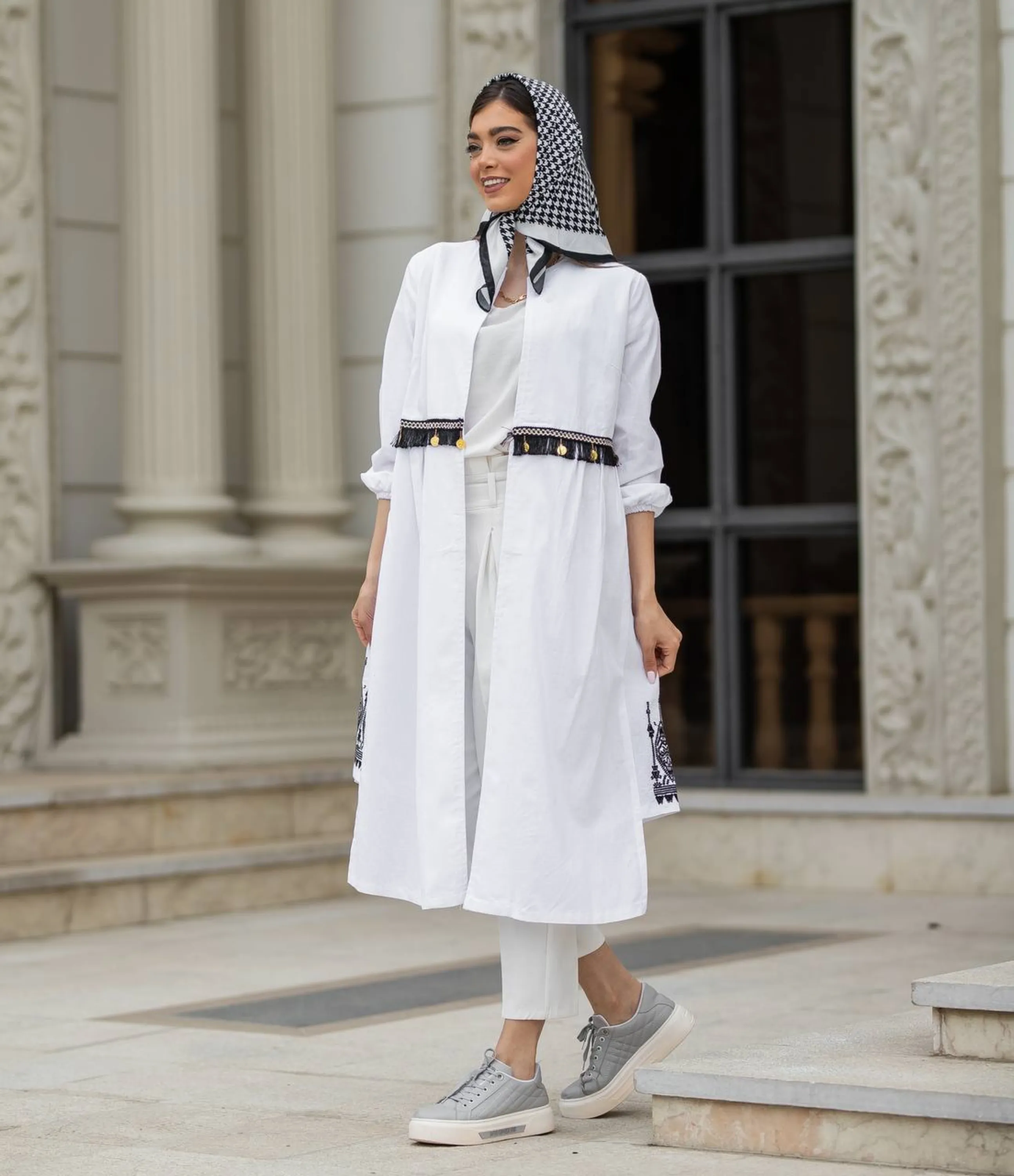 مانتو لنین گلدوزی