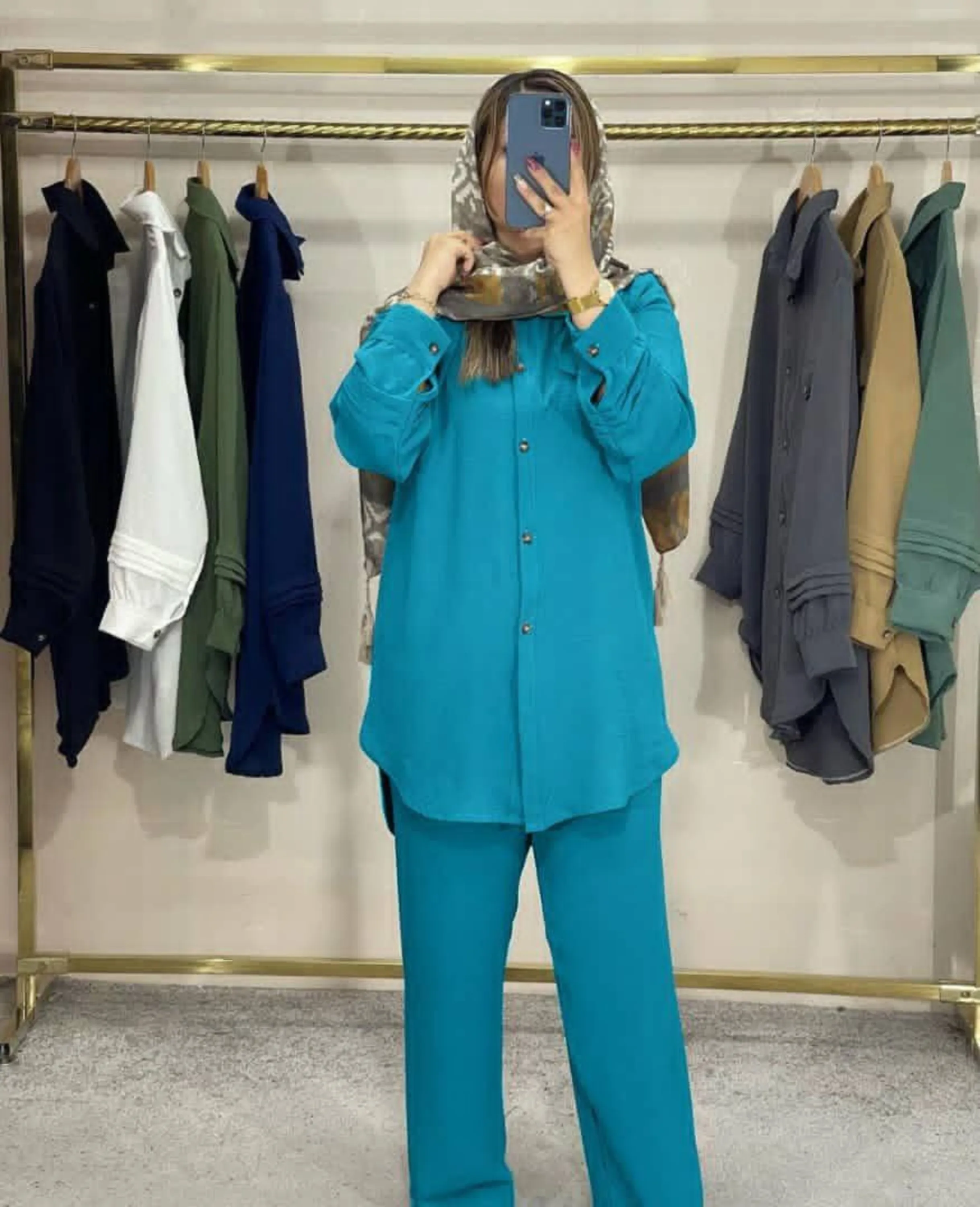 شومیز شلوار ابروبادی