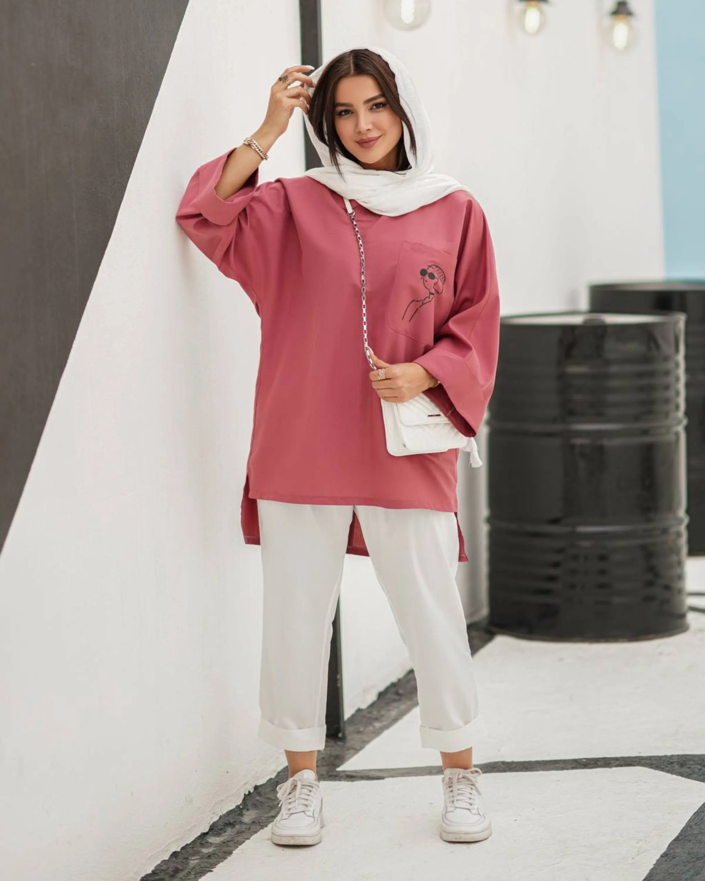 تونیک شلوار مام استایل