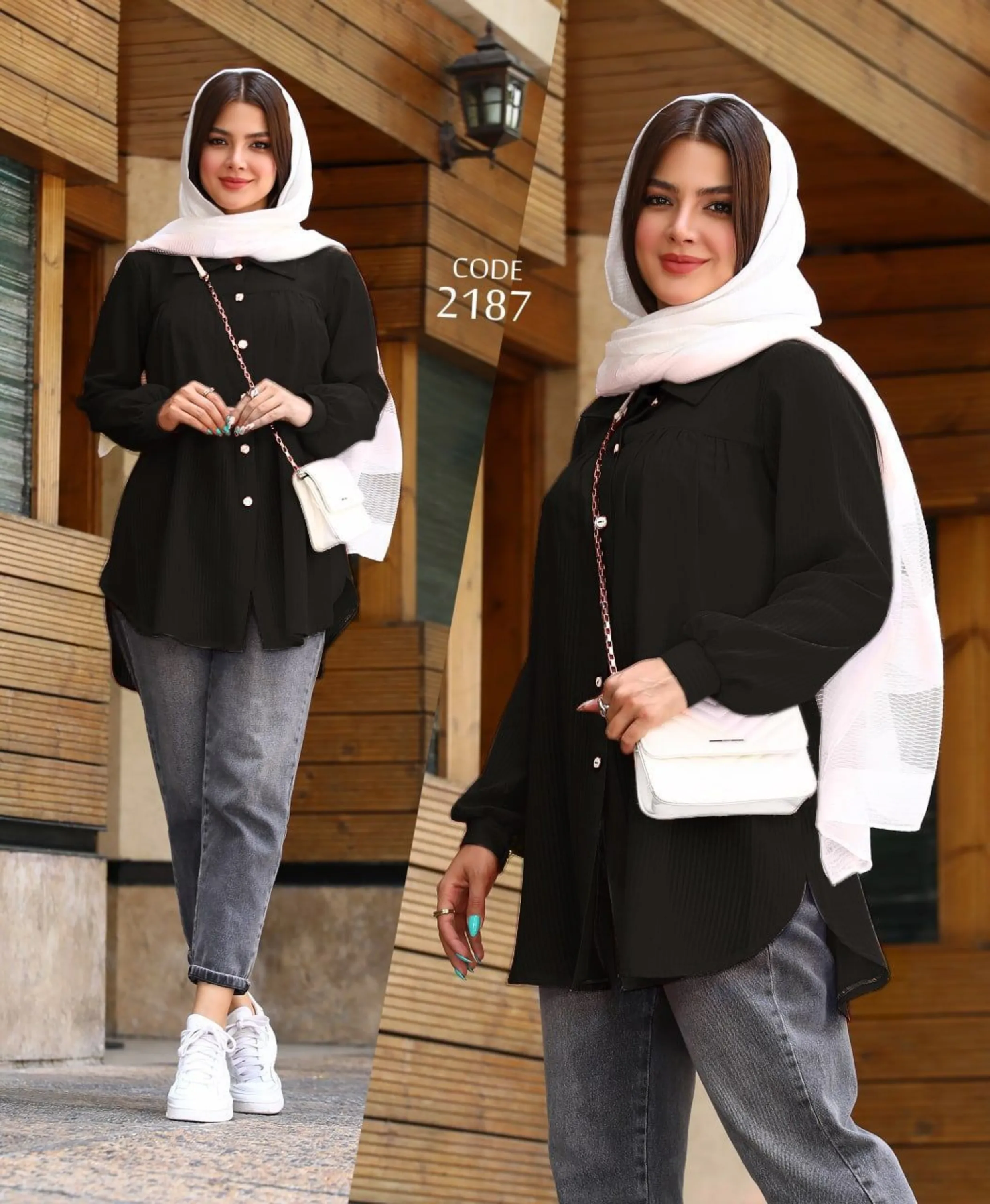 شومیز مانتویی