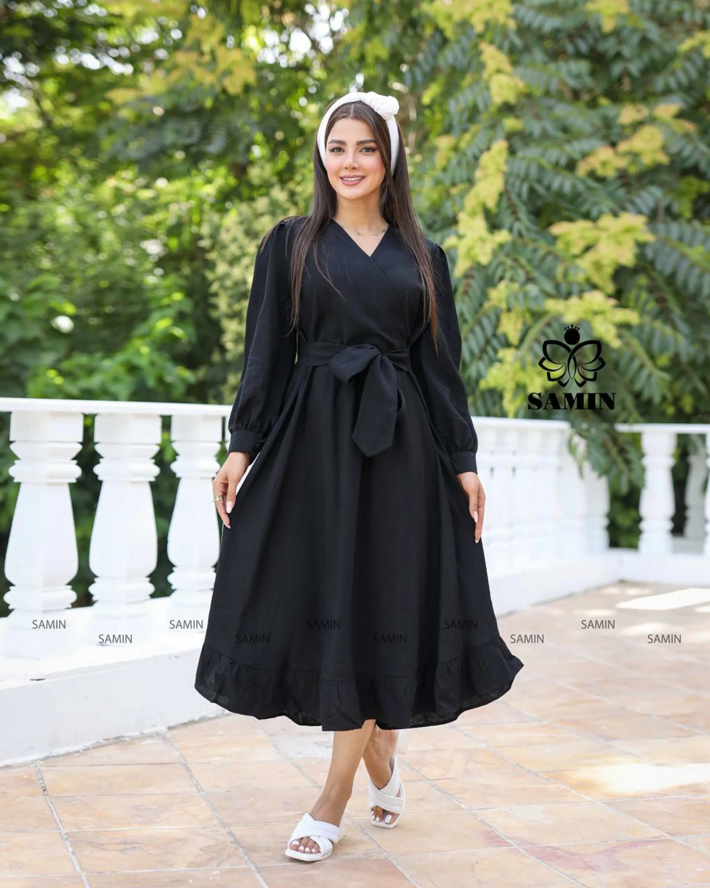 پیراهن سارافون نسترن