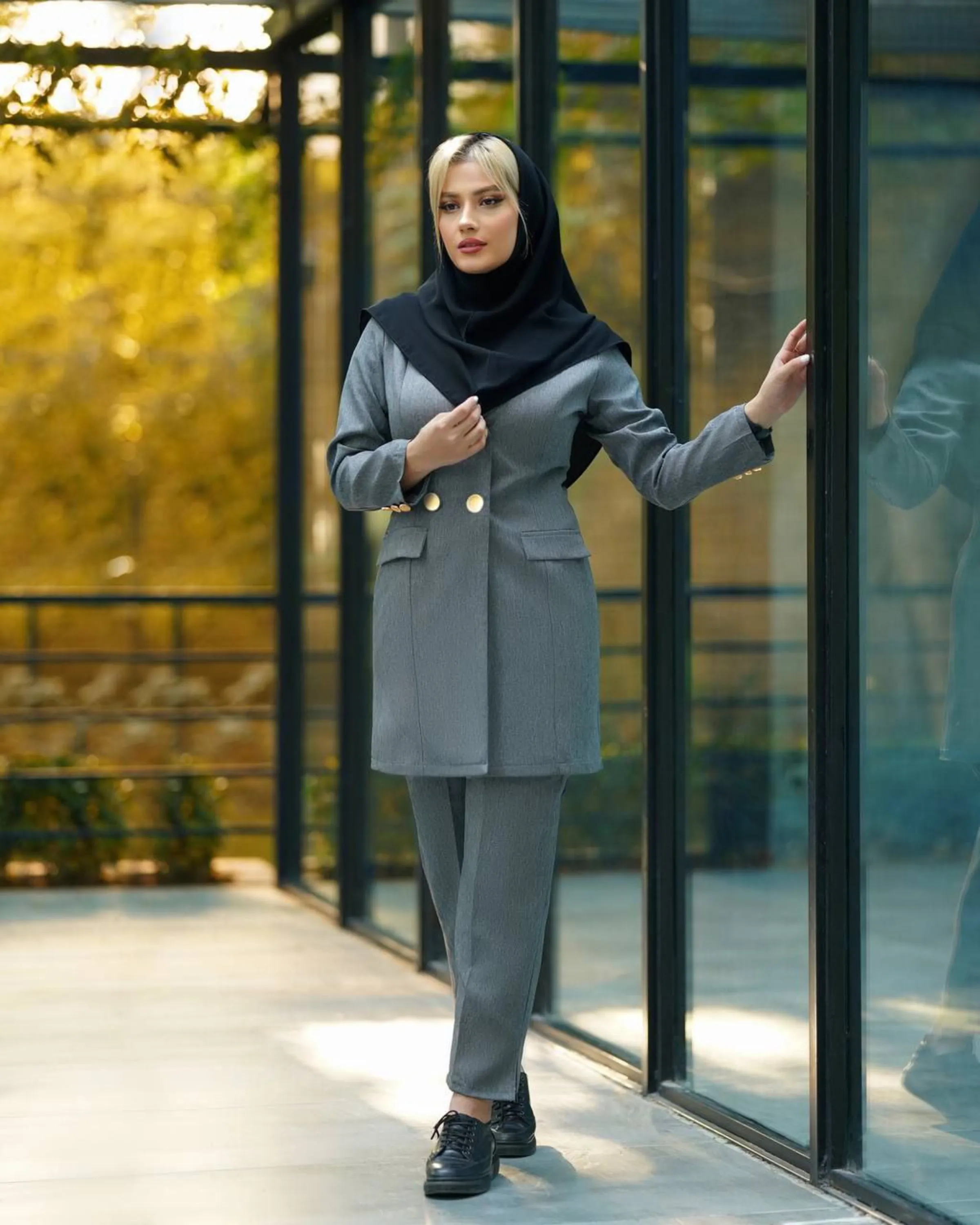 مانتو شلوار اداری