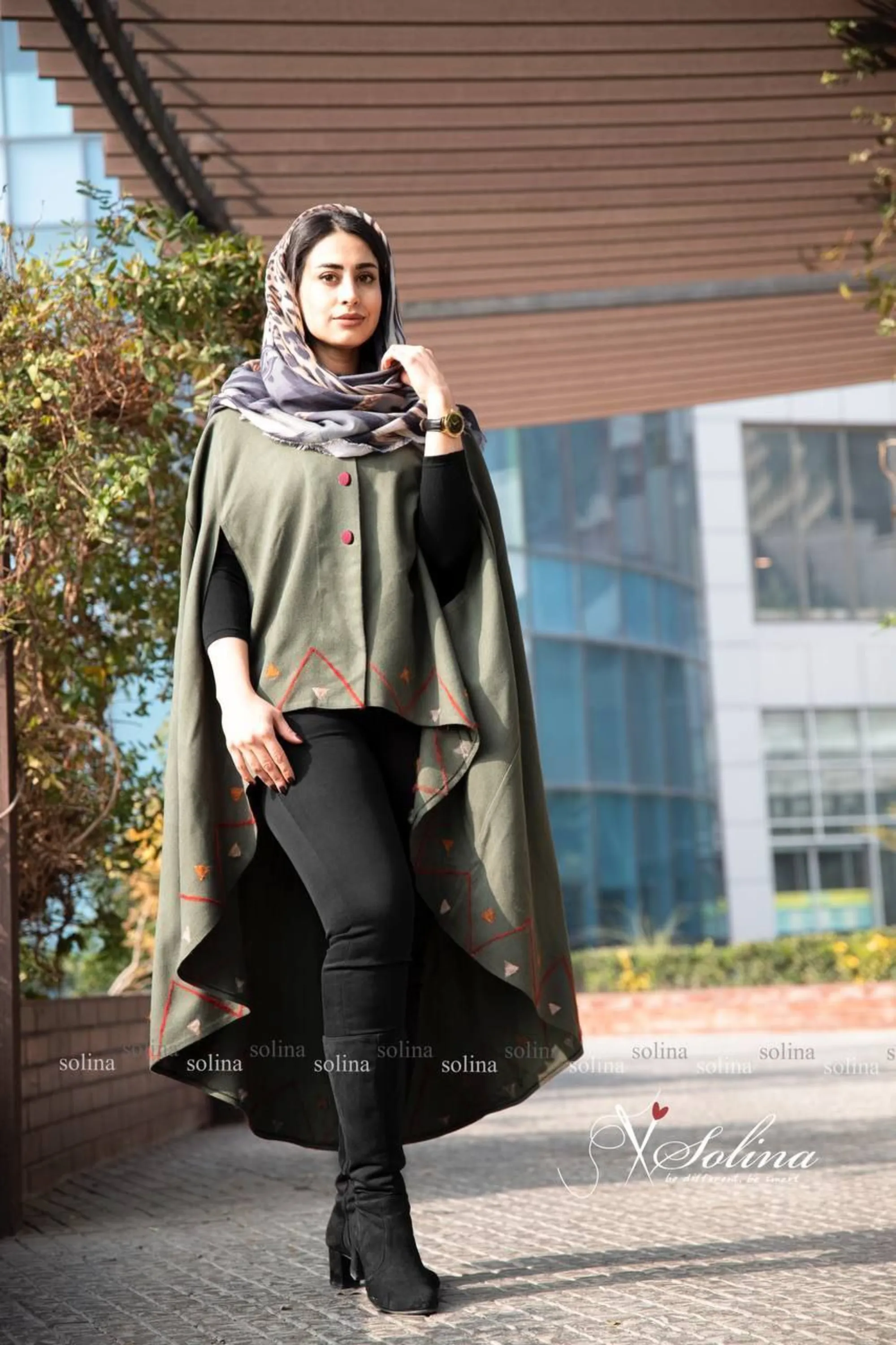 شنل پشت بلند