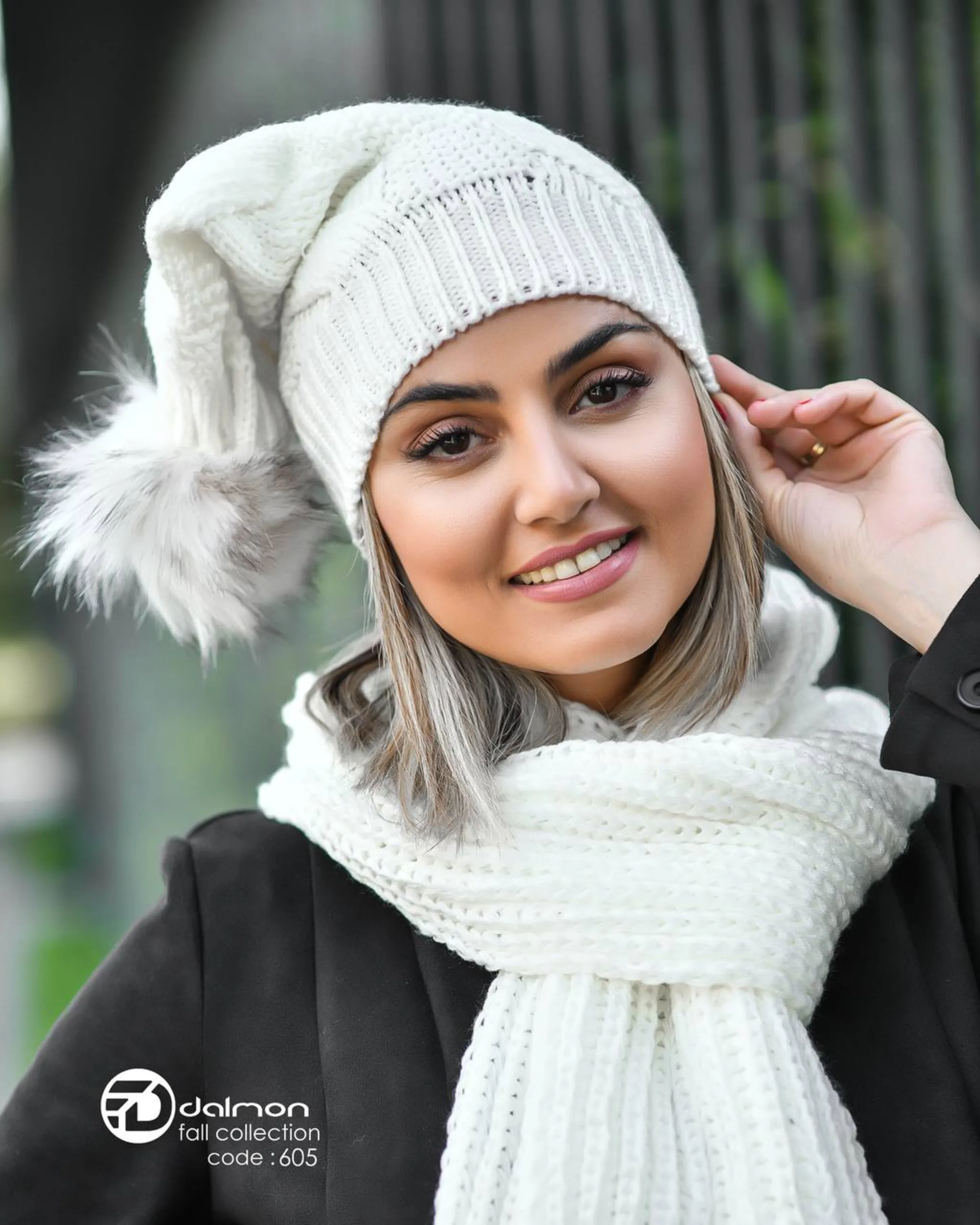 ست شال و کلاه زمستانی