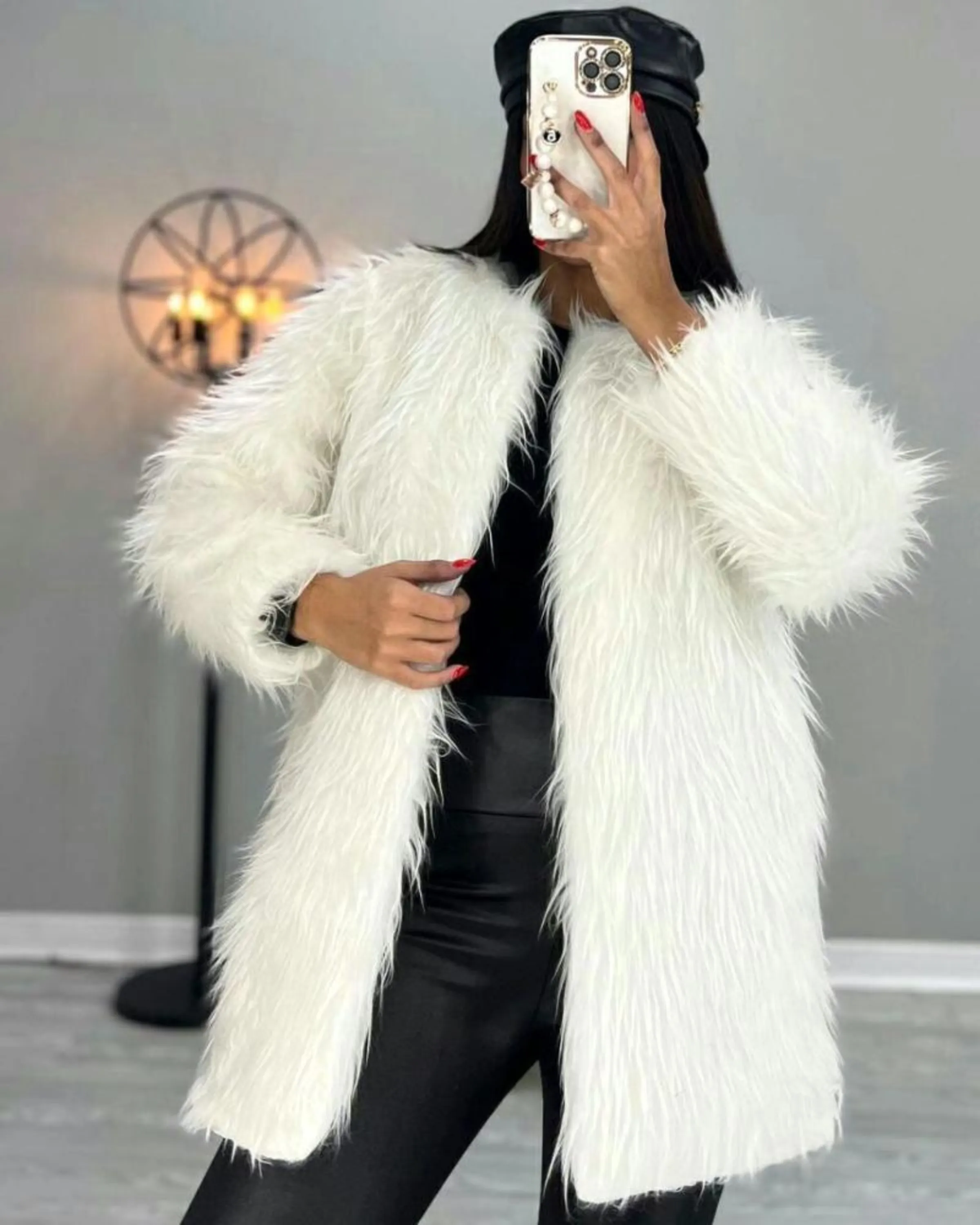 کت خز زنانه