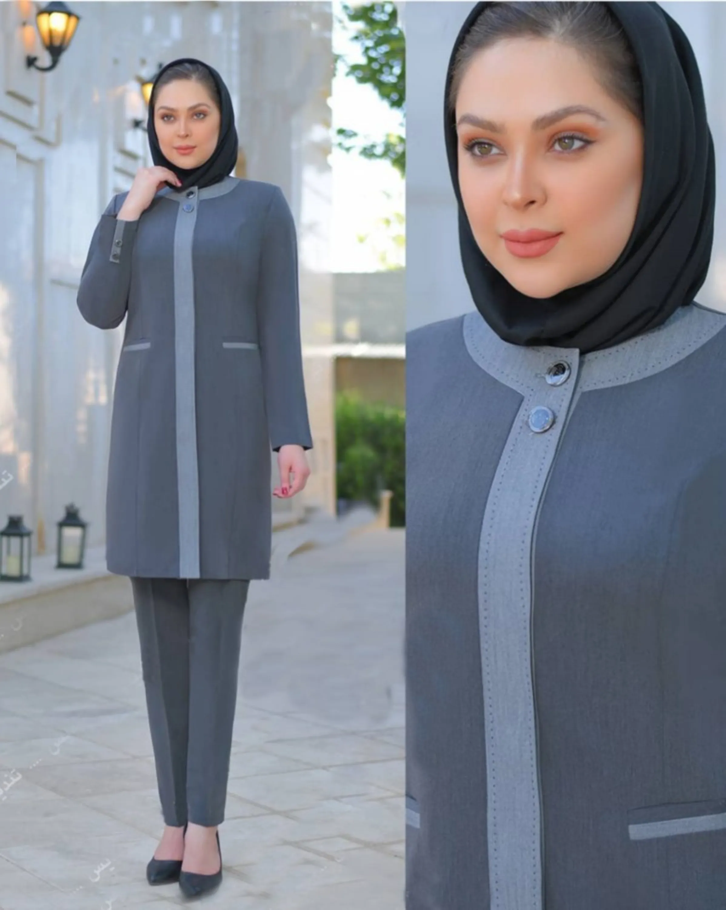 مانتو شلوار اداری تندیس