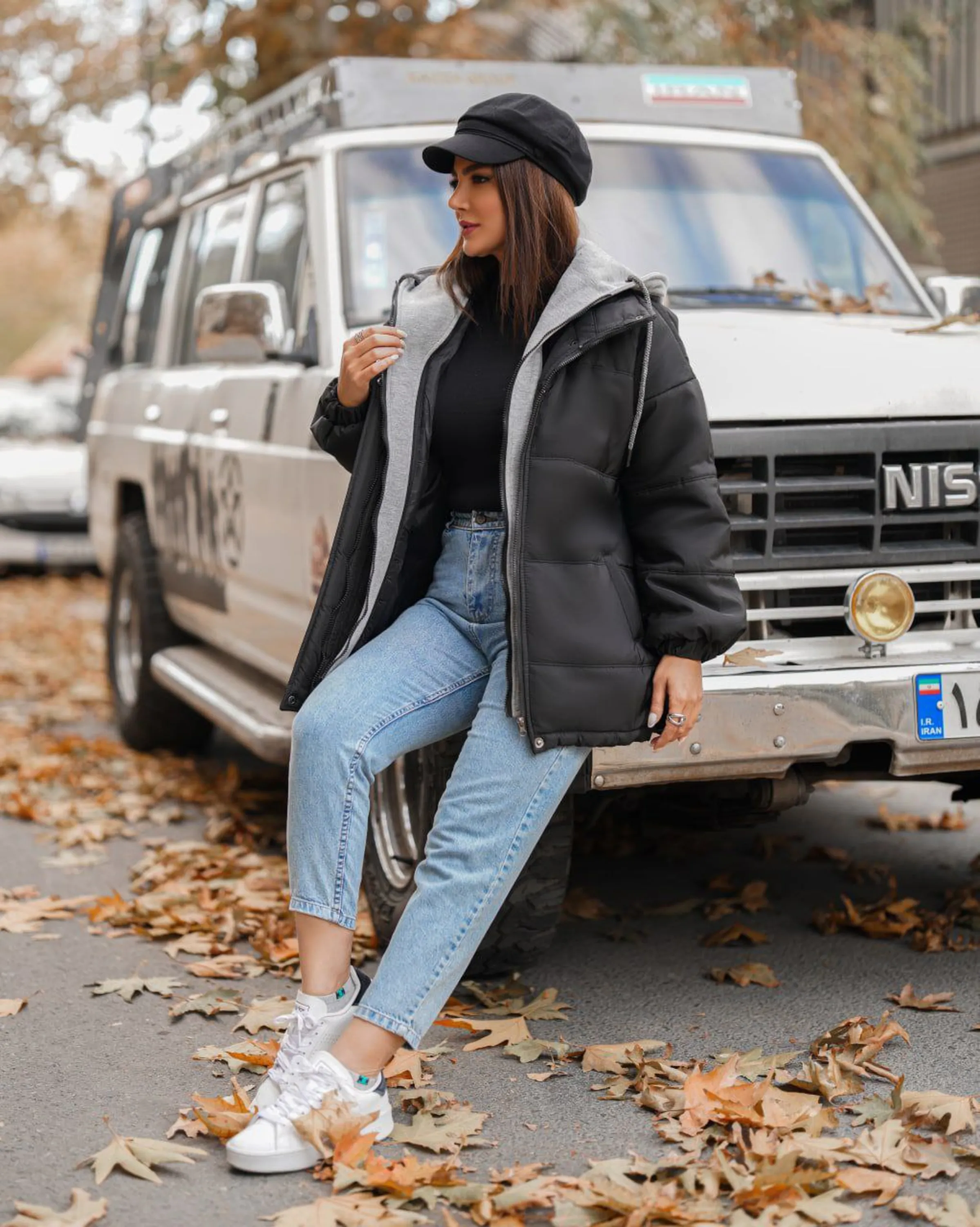 کاپشن کلاه دورس