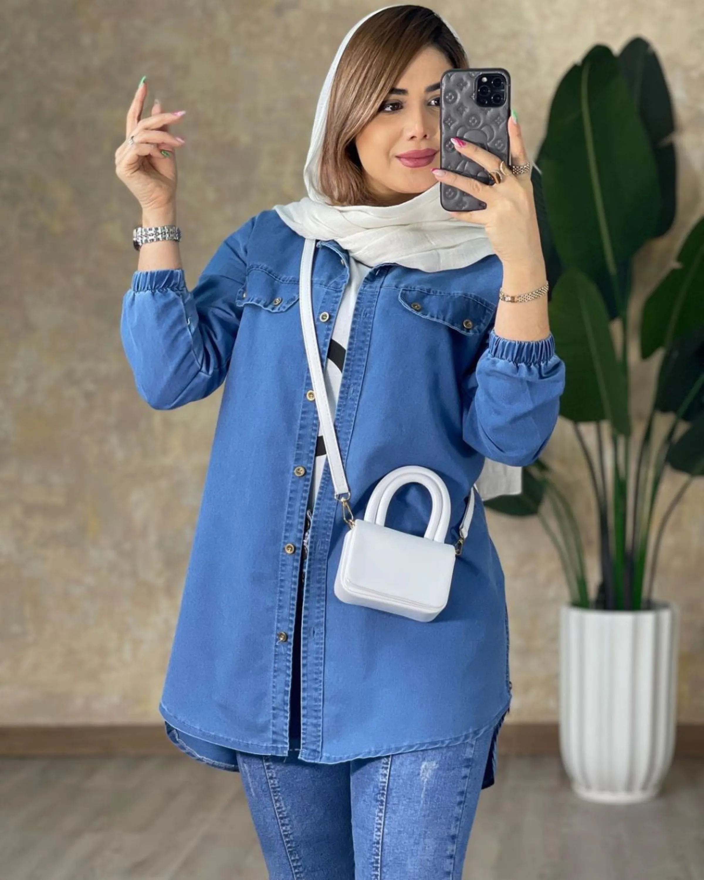 شومیز بغل زیپ