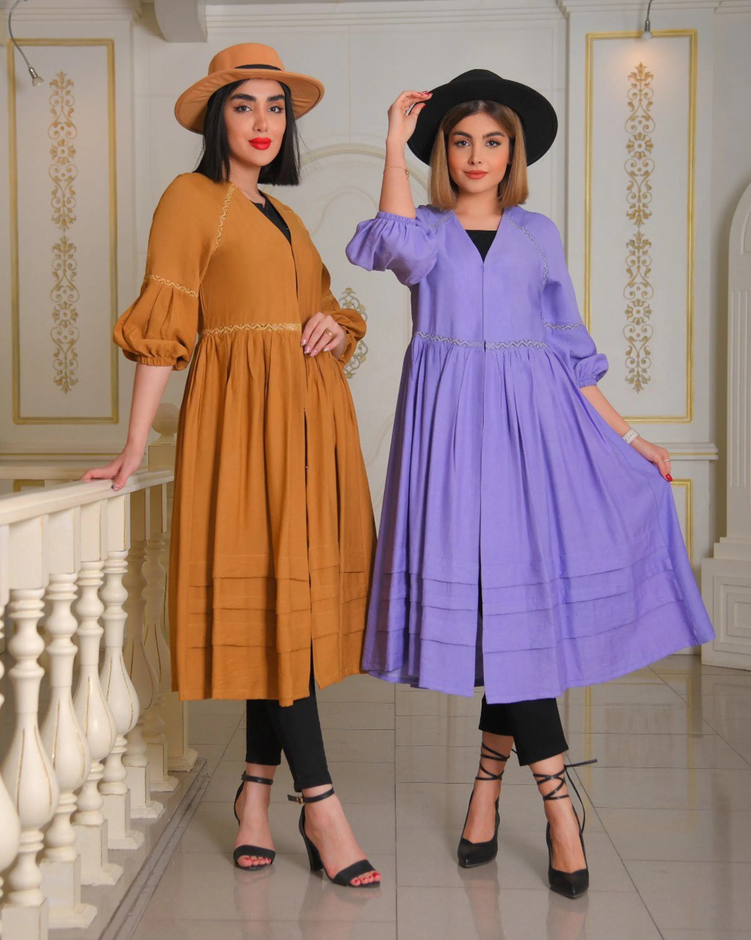 مانتو بلند بهاره