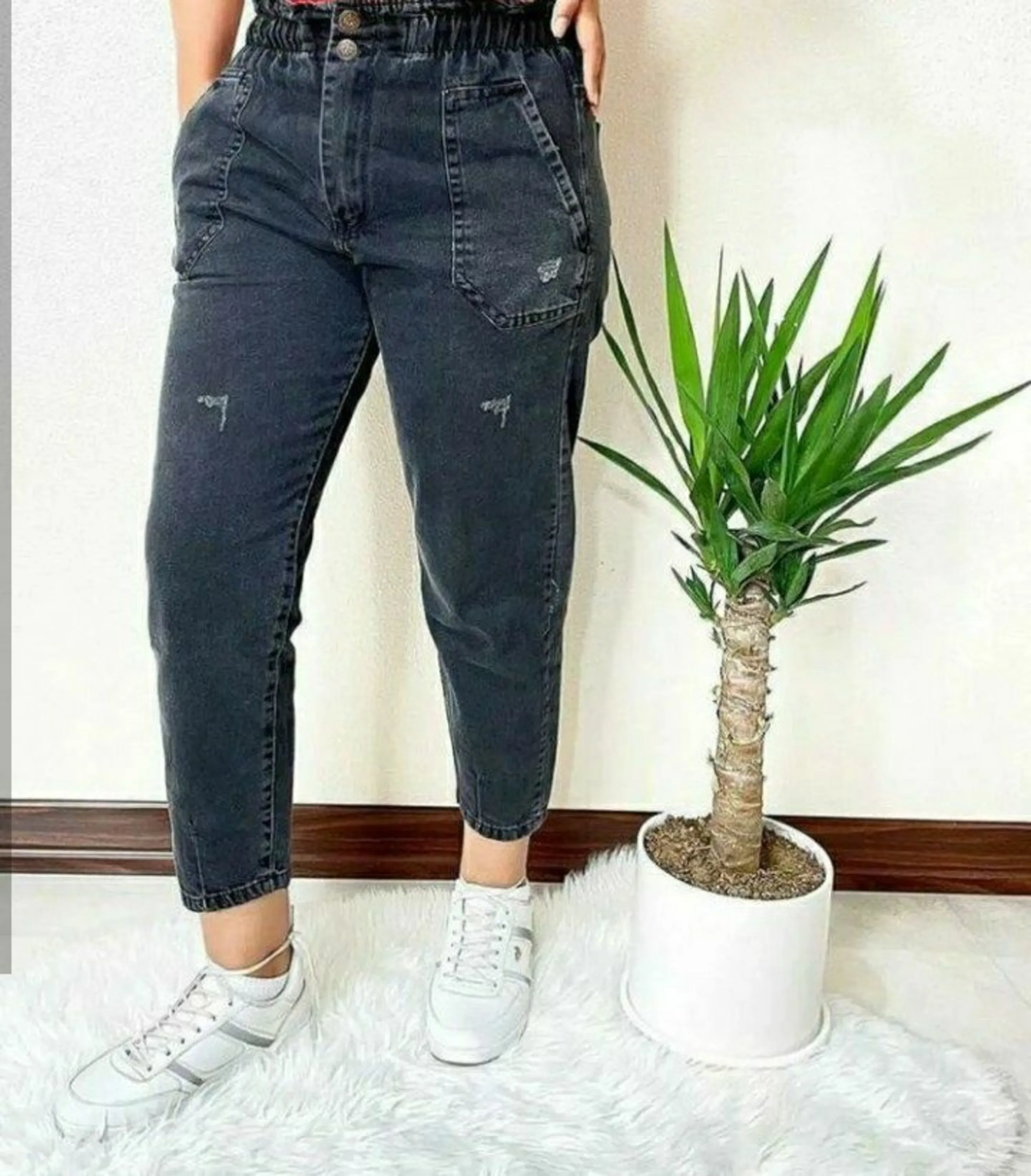 شلوار مام استایل