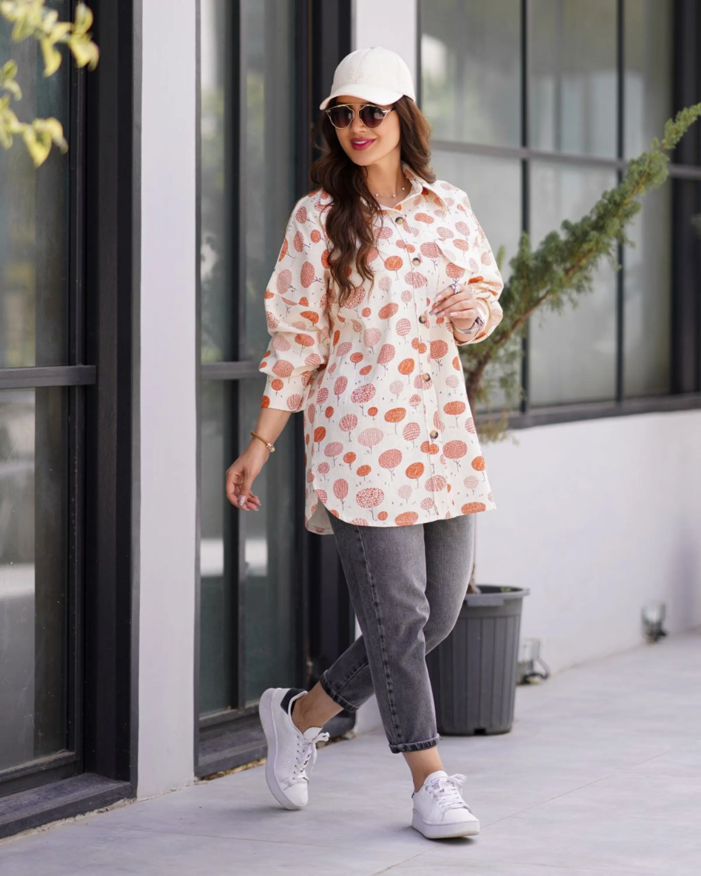 تونیک یقه مردانه