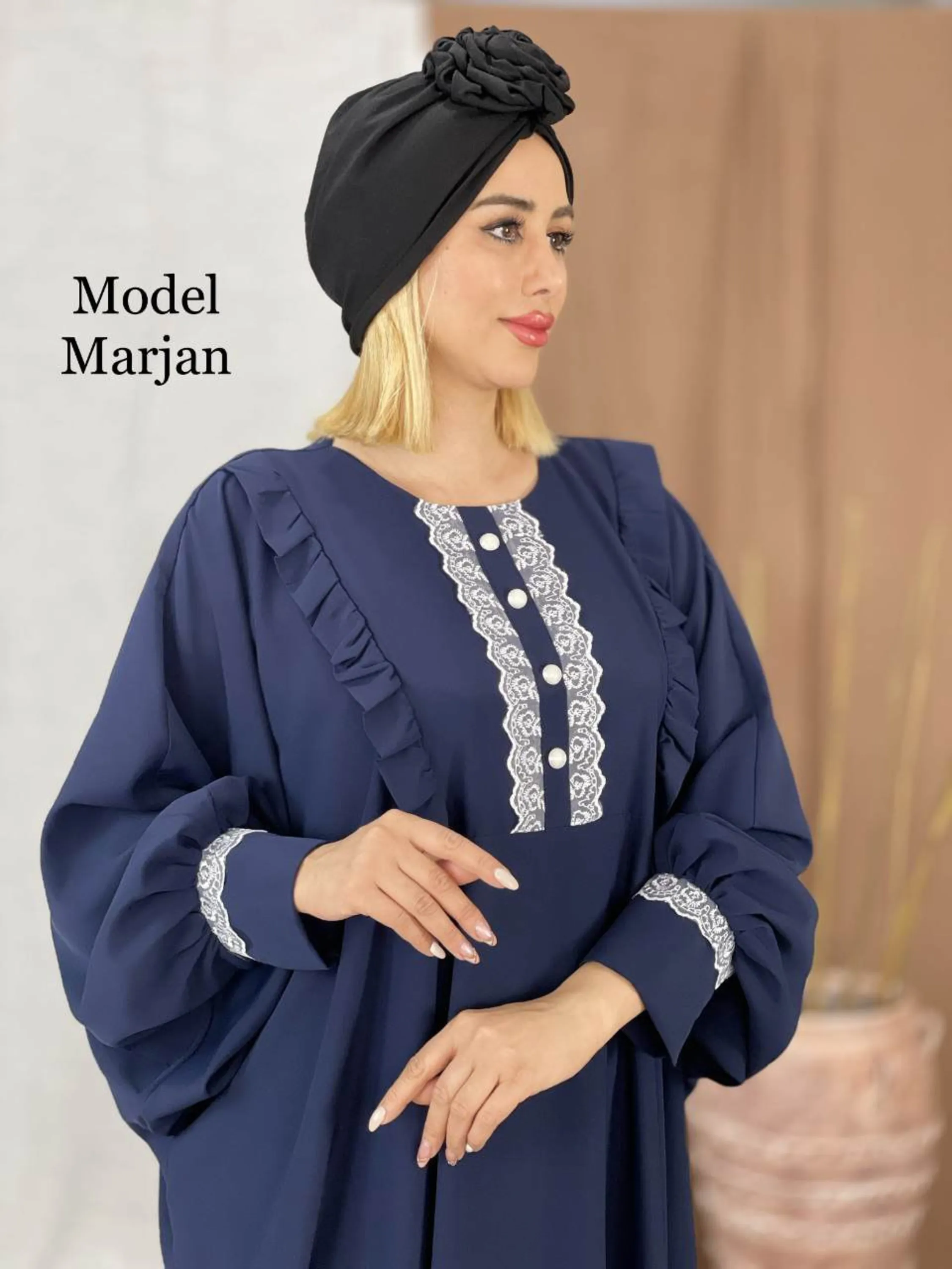 مانتو عبایی مرجان