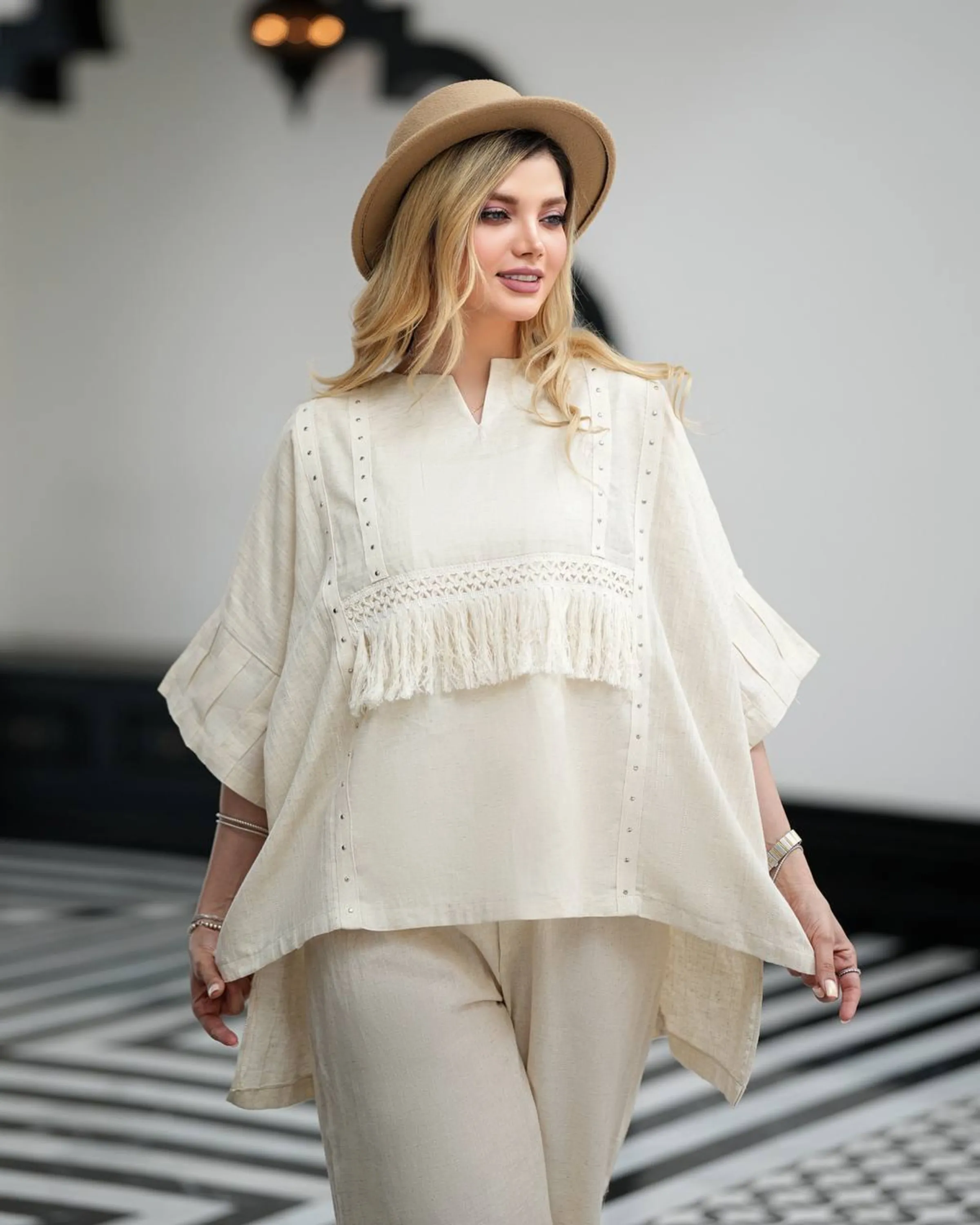 مانتو و شلوار تابستانی