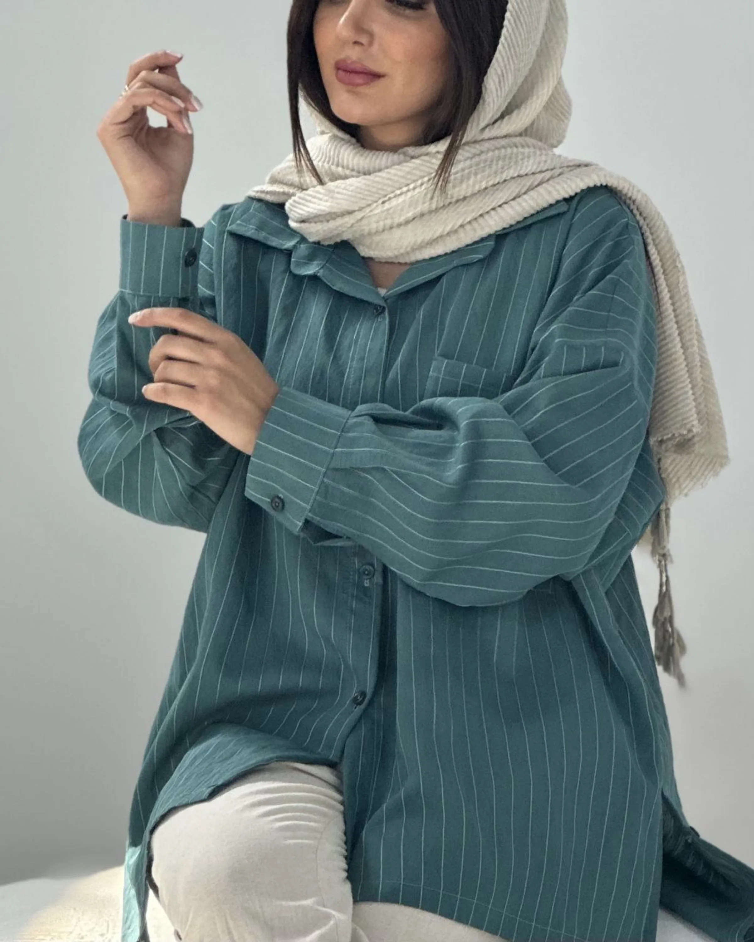 مانتو پیراهنی شیدا