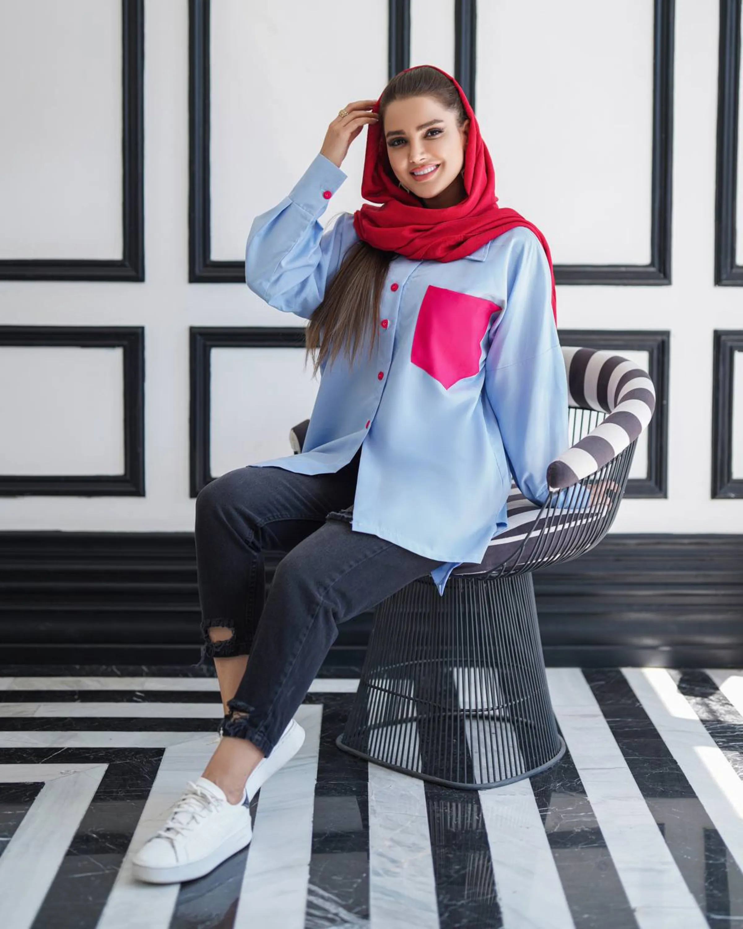 شومیز مدل ترنم