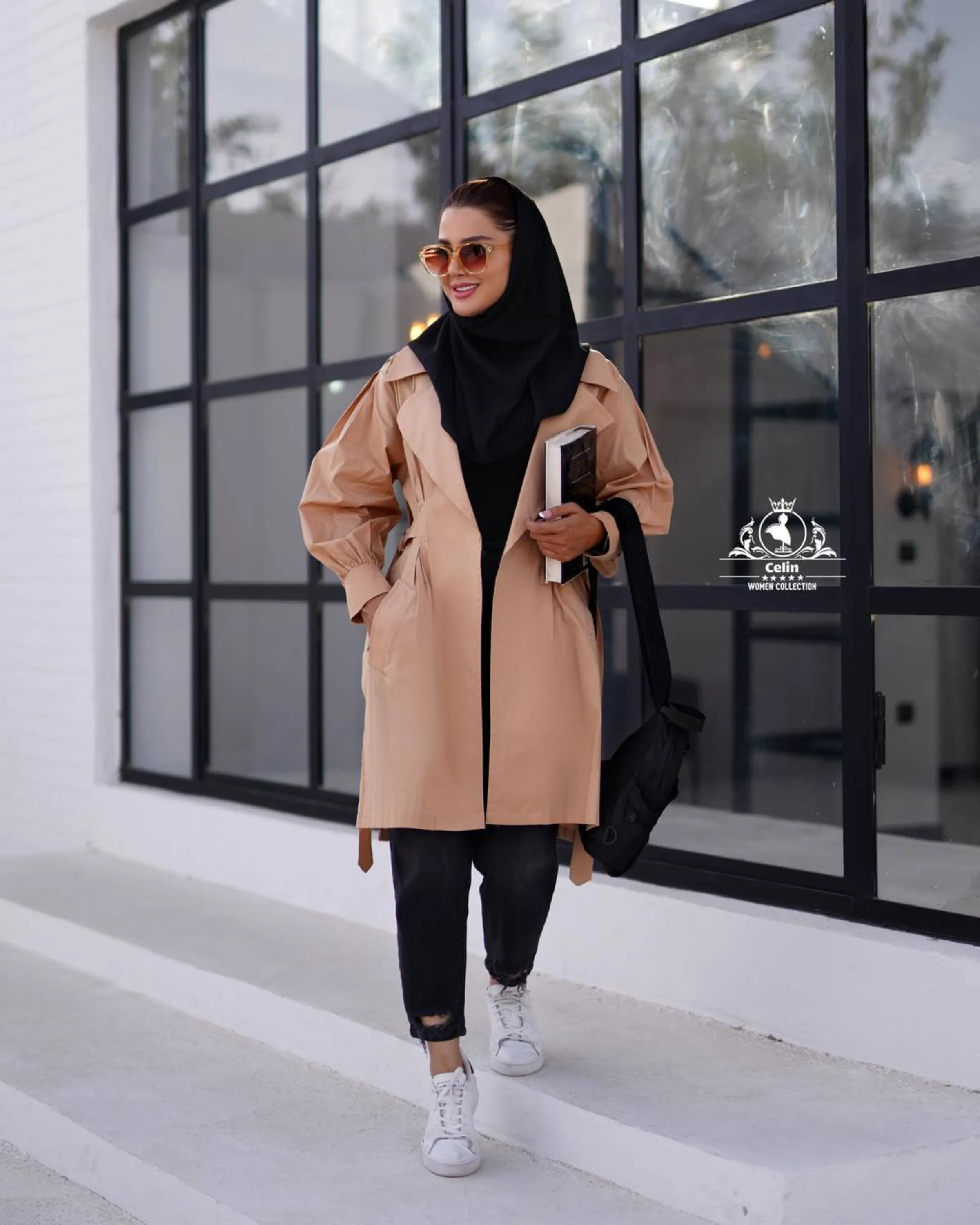 مانتو دانشجویی پشت کش