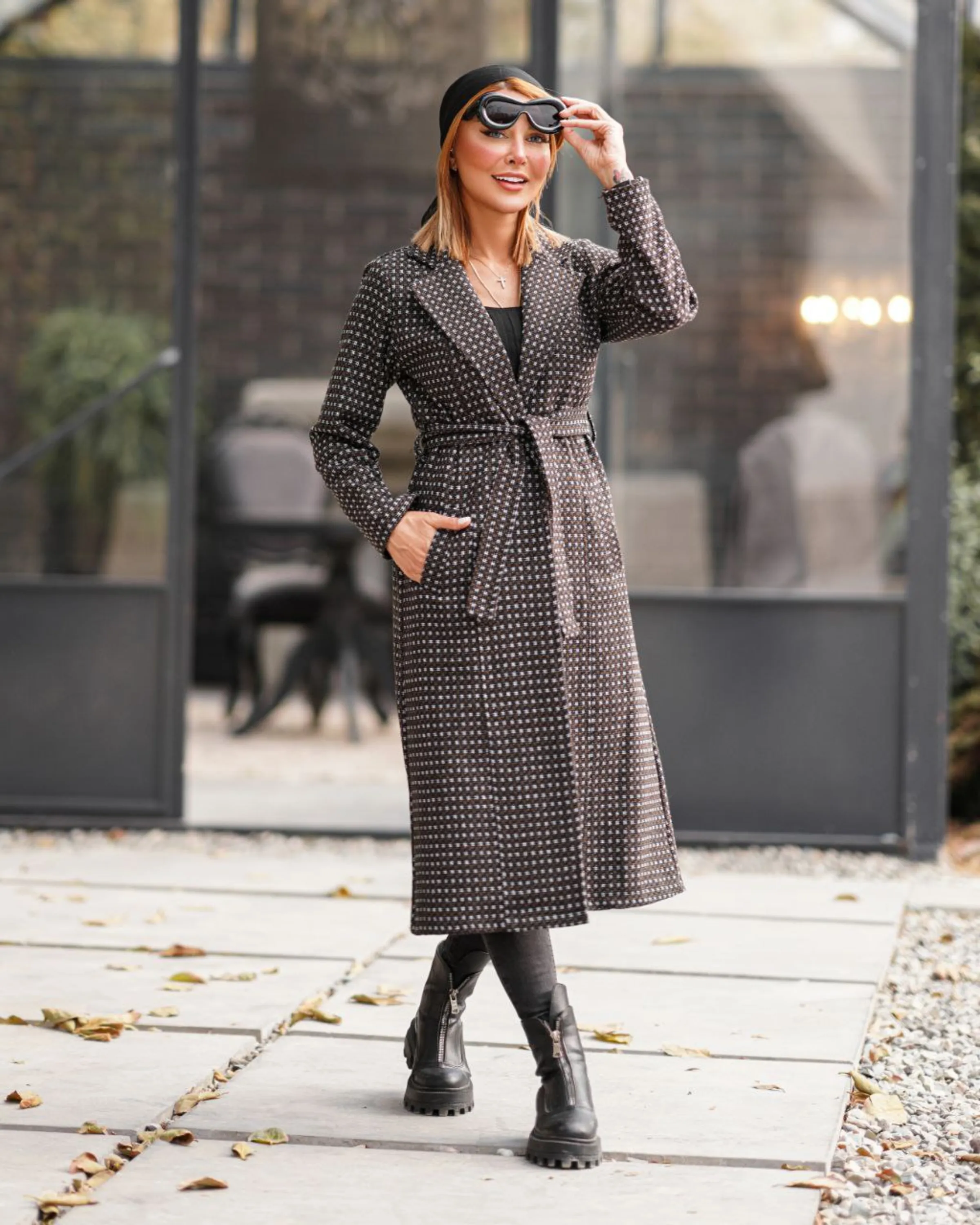 پالتو یقه انگلیسی پالتو یقه انگلیسی