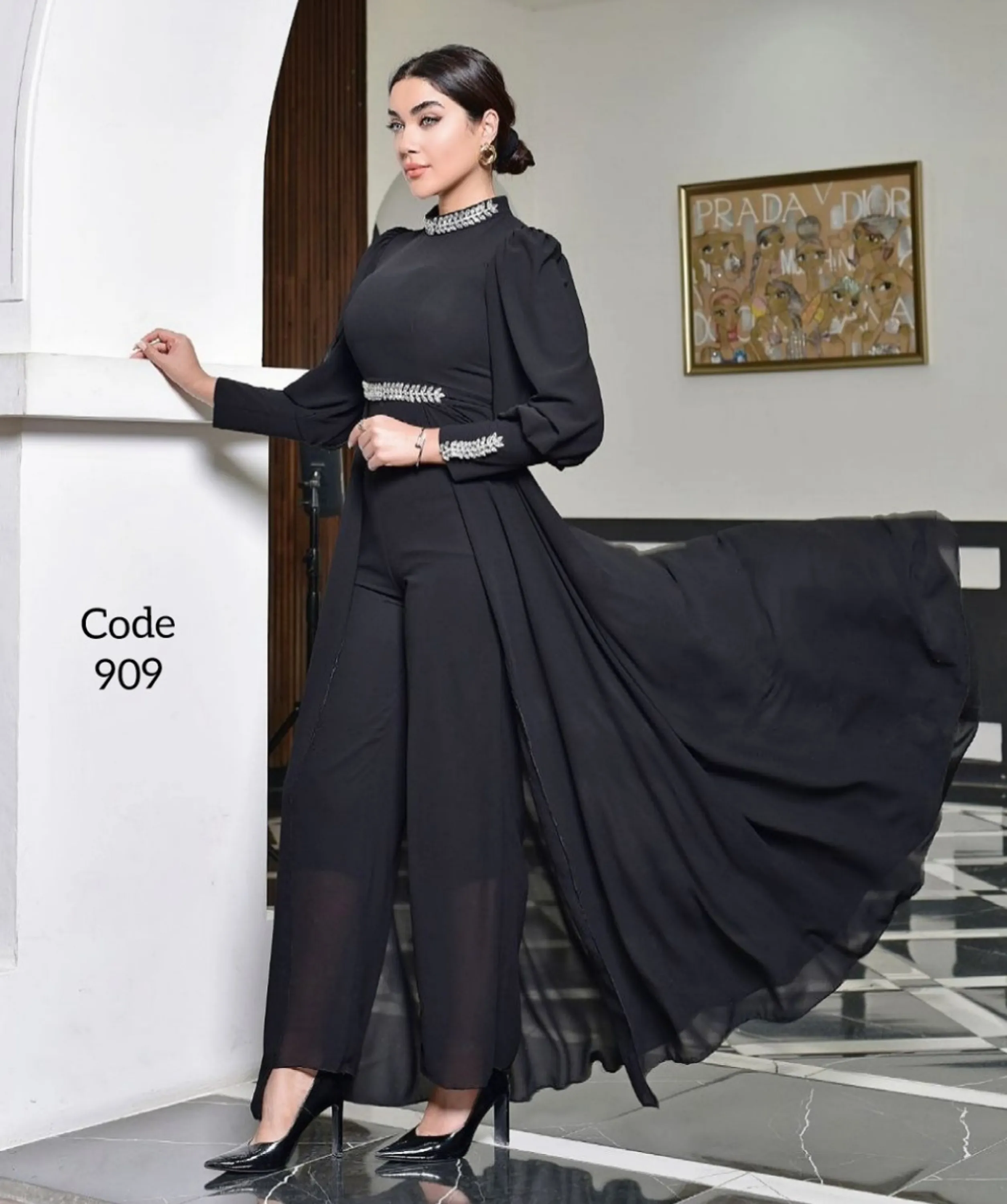 لباس مجلسی حریر گیسا