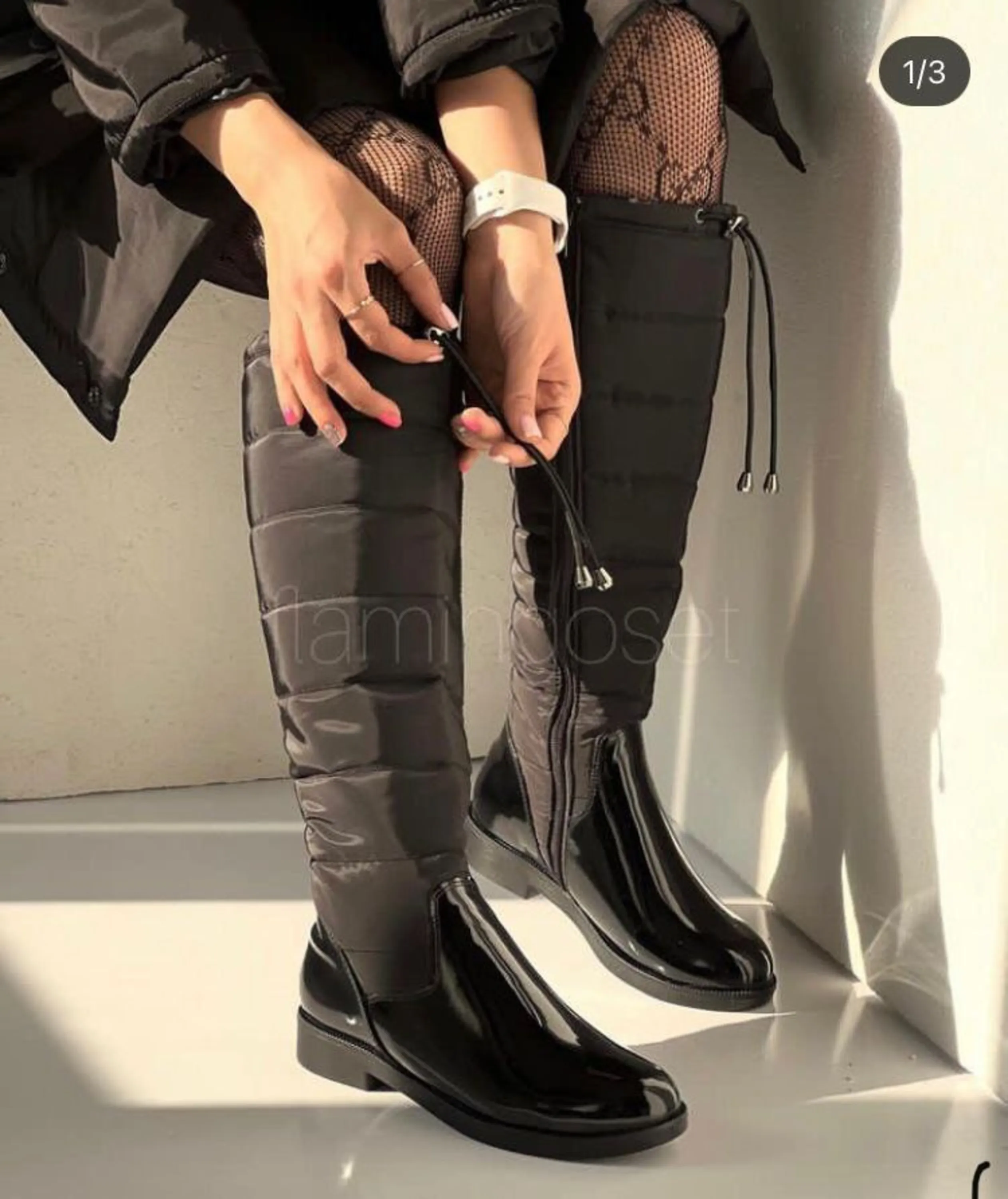 بوت کاپشنی خزدار