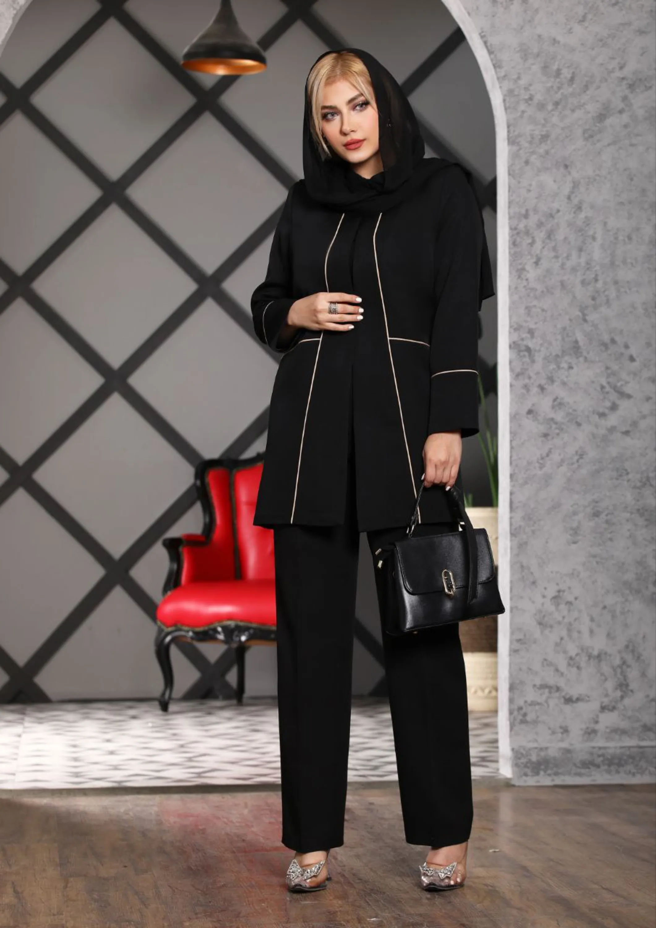 کت و شلوار مغزی دوز