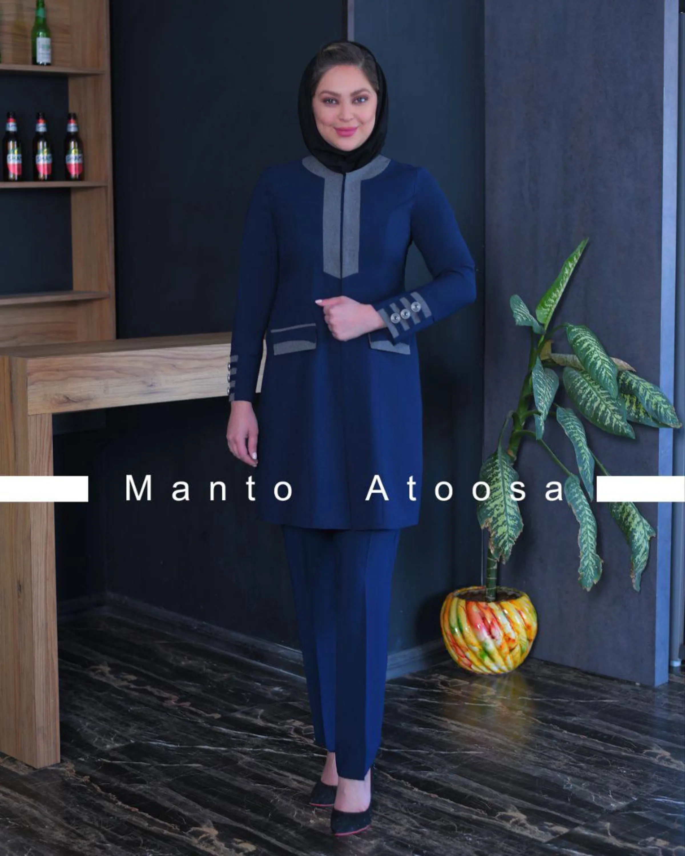 مانتو شلوار اداری
