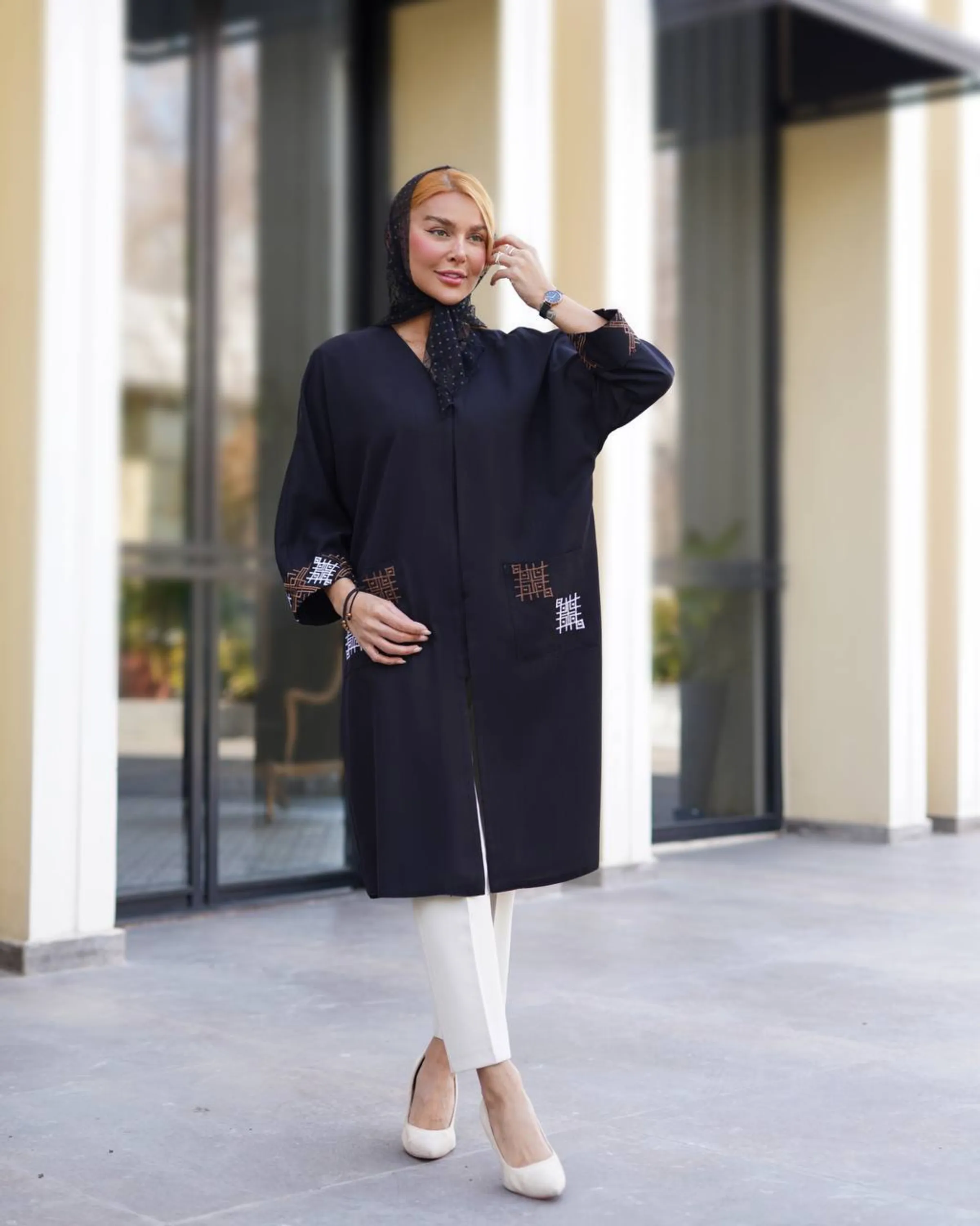 مانتو سایز بزرگ شانتون