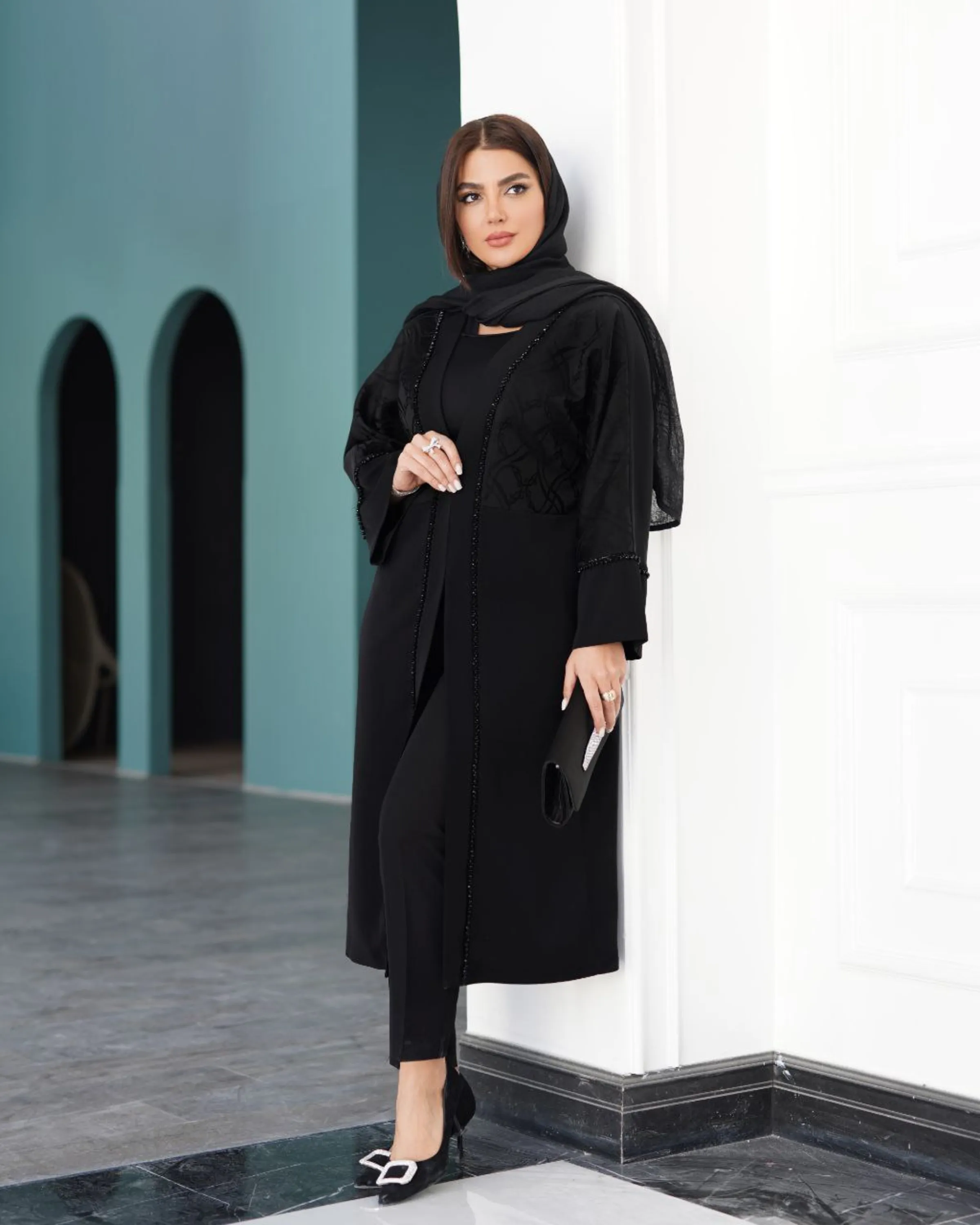 مانتو آستین کیمونو