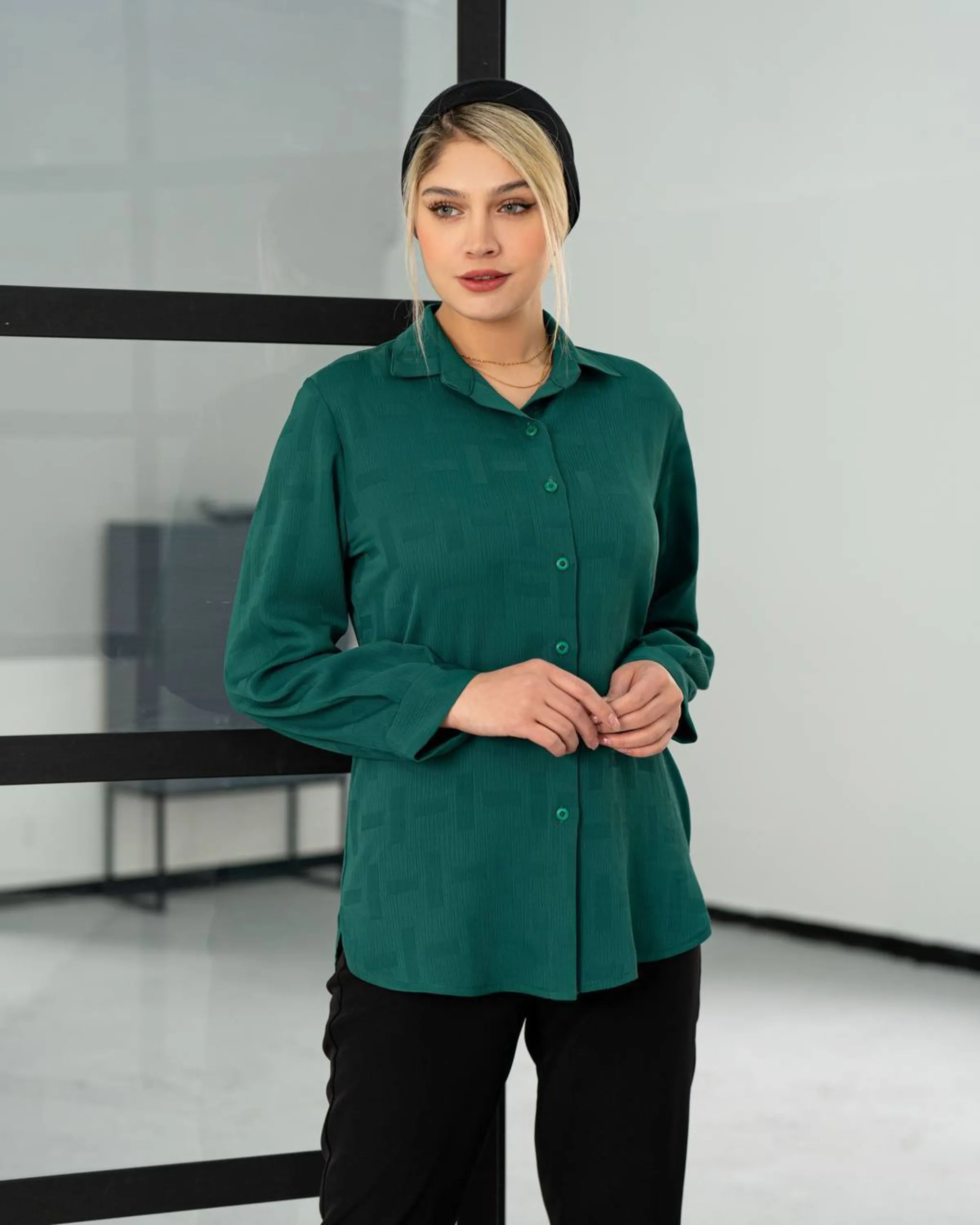 شومیز مجلسی ژاکارد