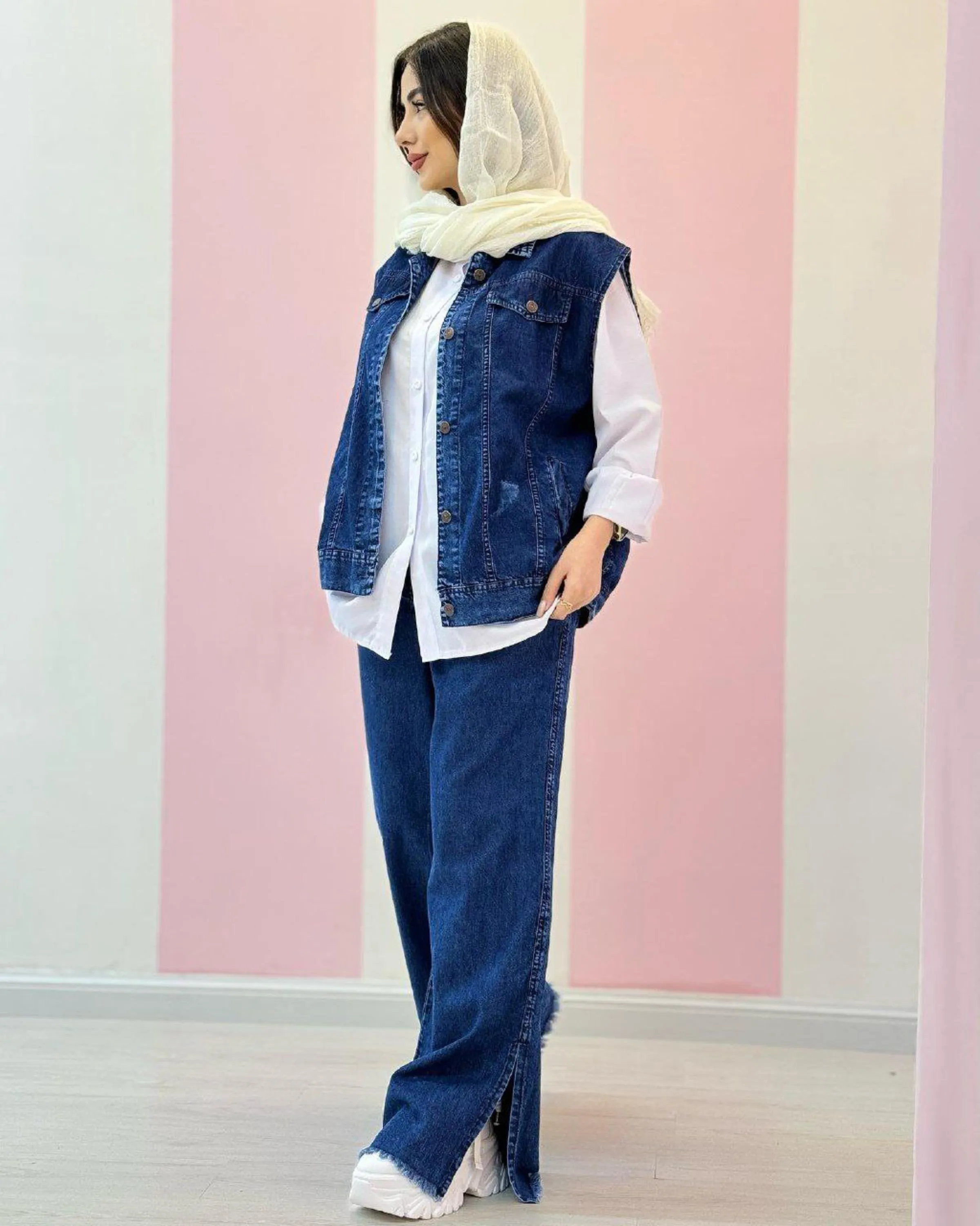 وست شومیز شلوار جین