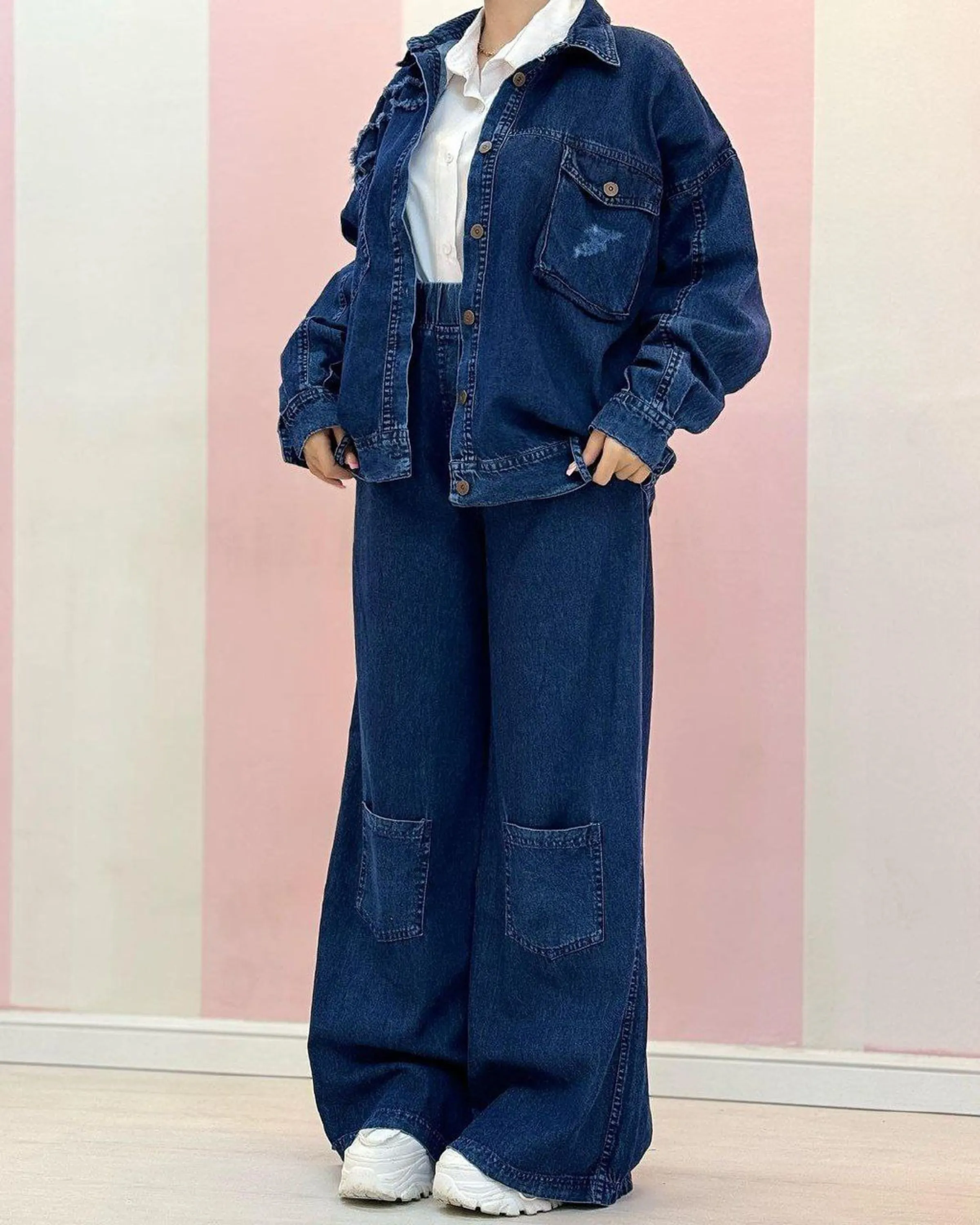 کت شلوار جین