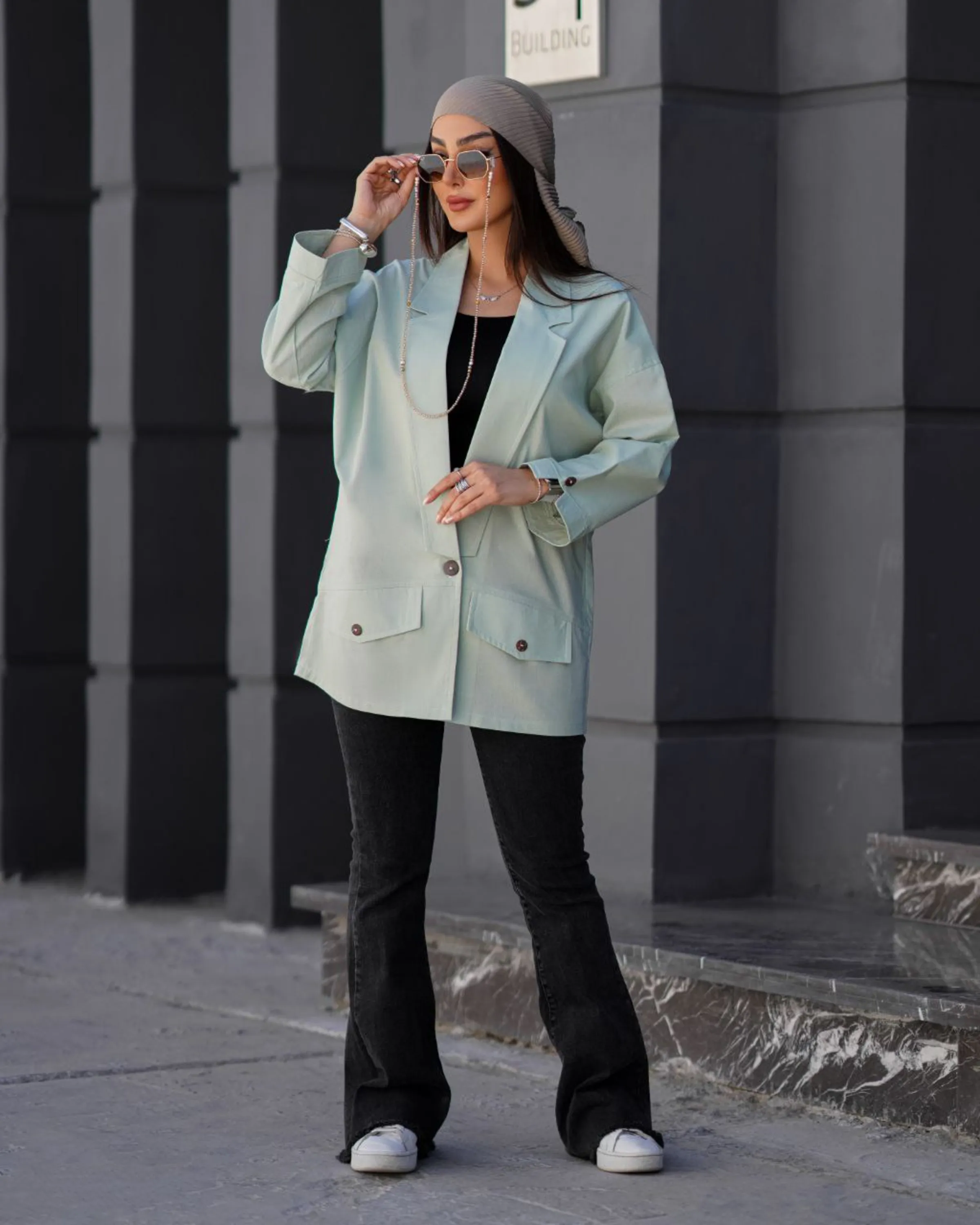 کت یقه بلند