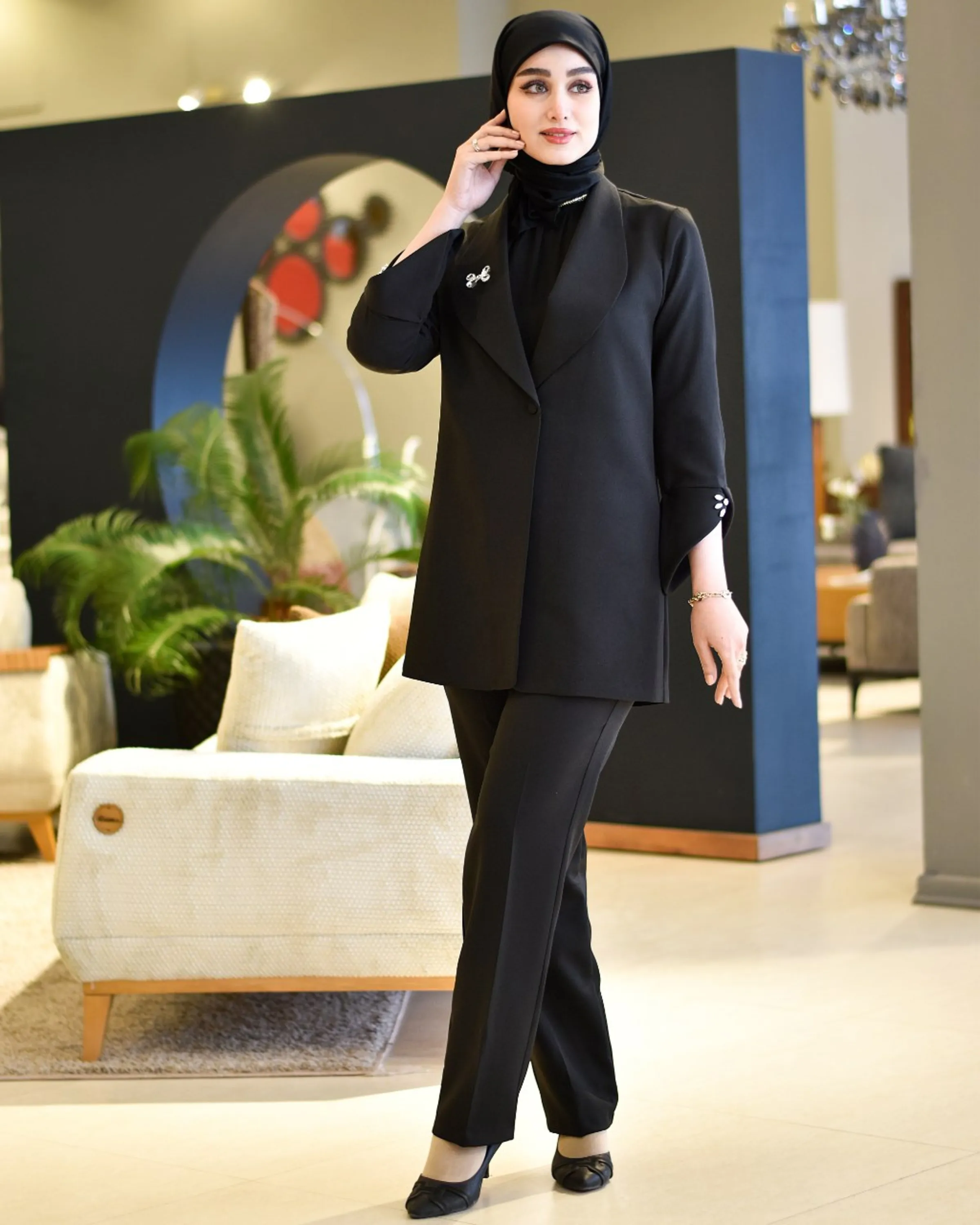 کت و شلوار جواهر دوزی