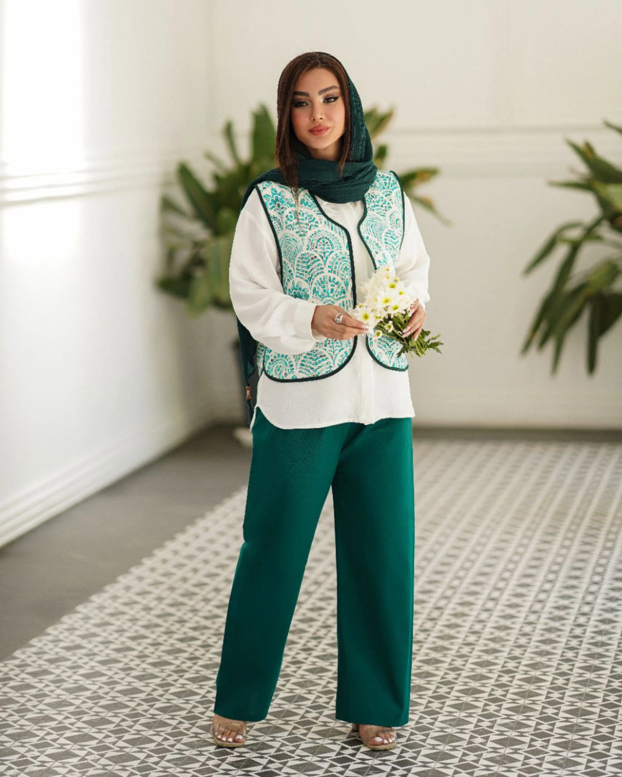 ست ژیله شلوار و شومیز