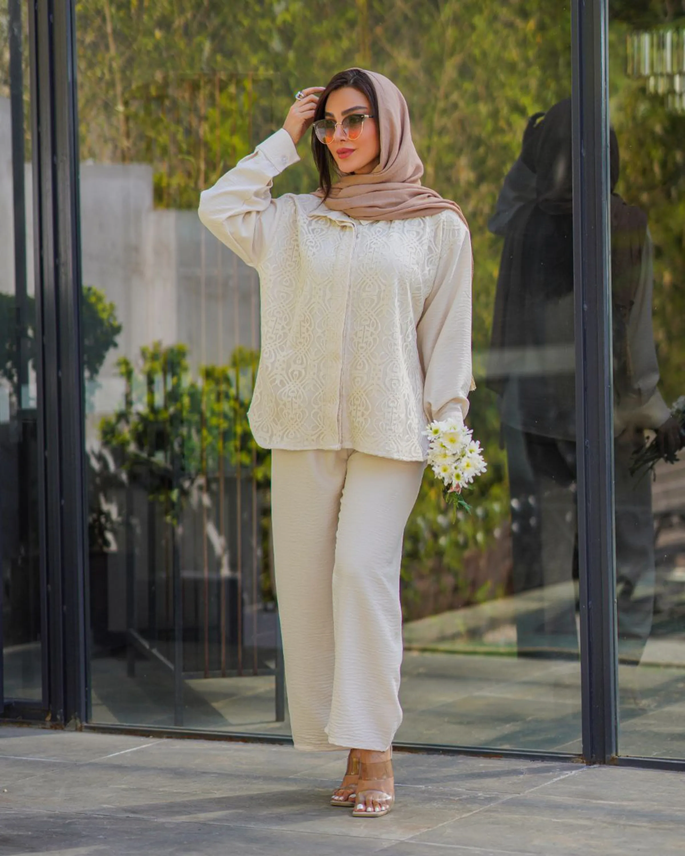 رویه شلوار لینن