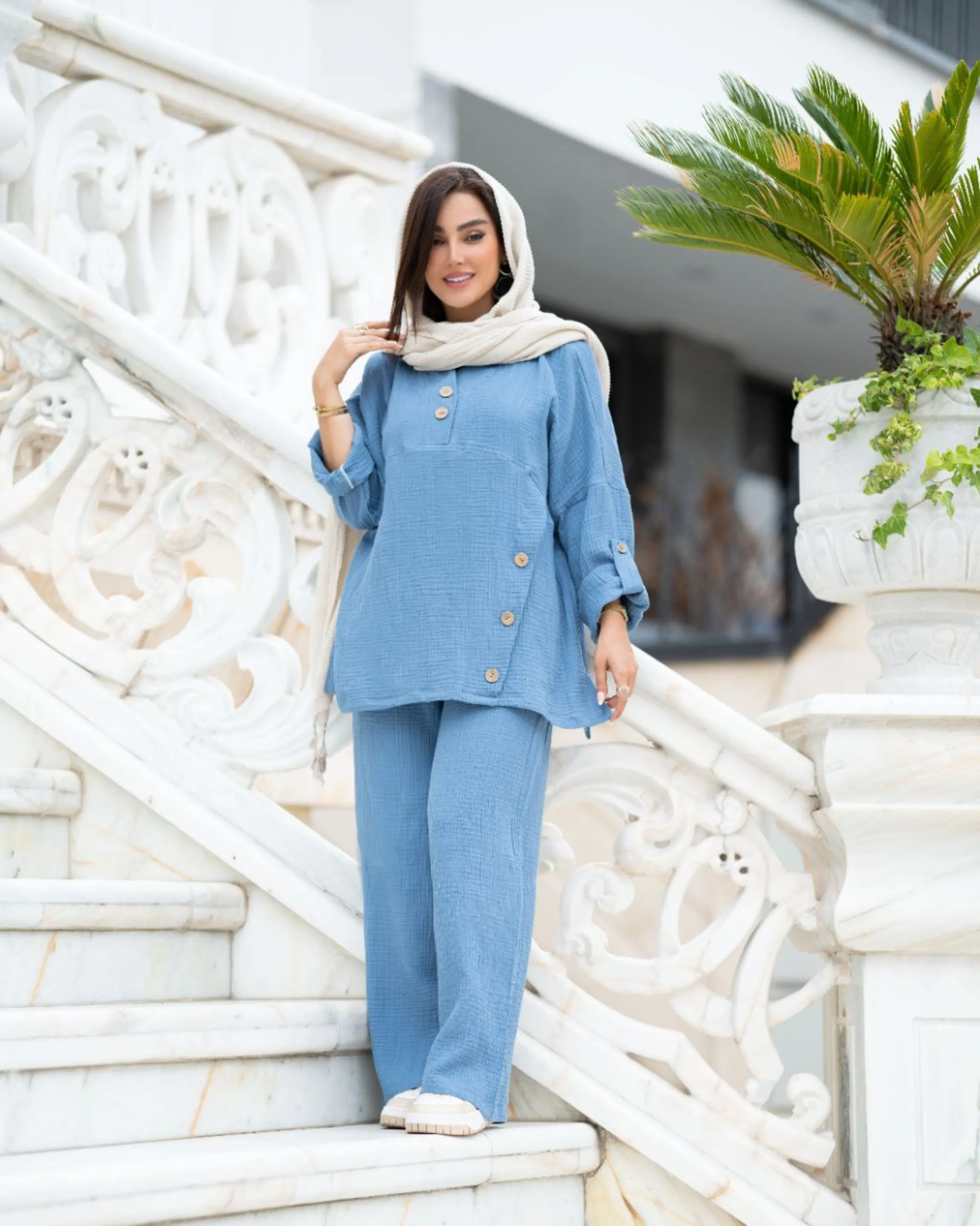 مانتو شلوار تابستانه