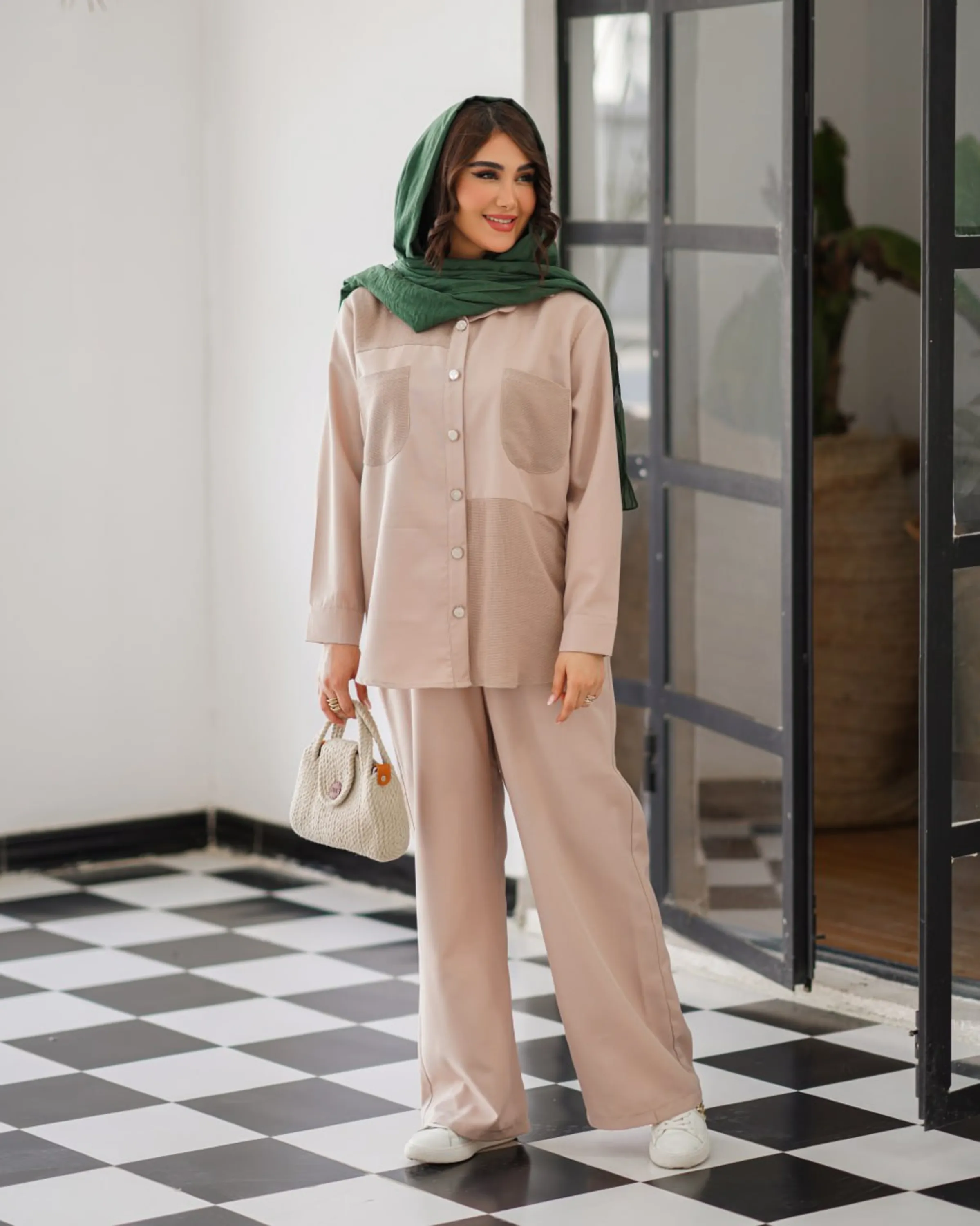 پیراهن شلوار لنین