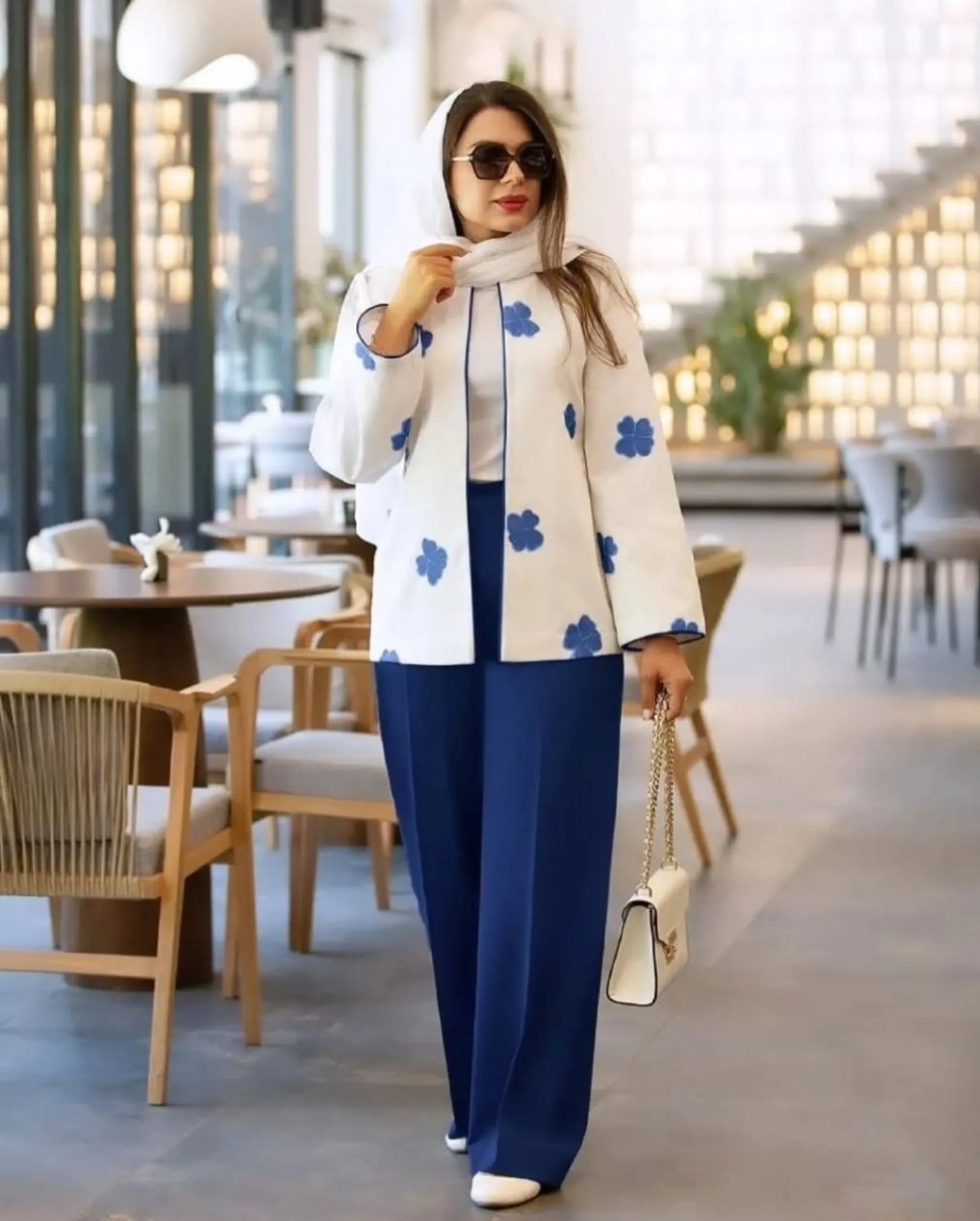 مانتو شلوار چاپی