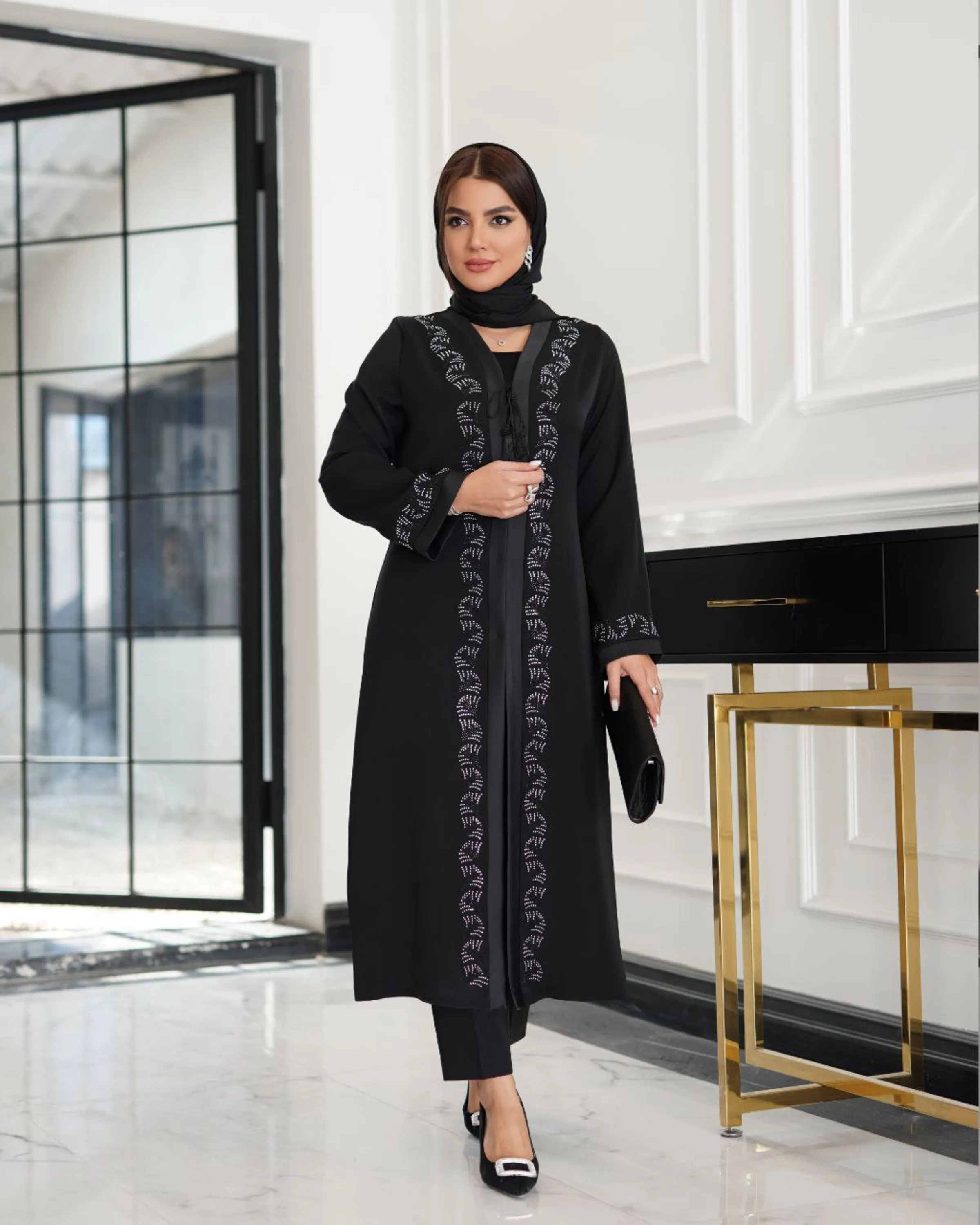 مانتو یقه گرد