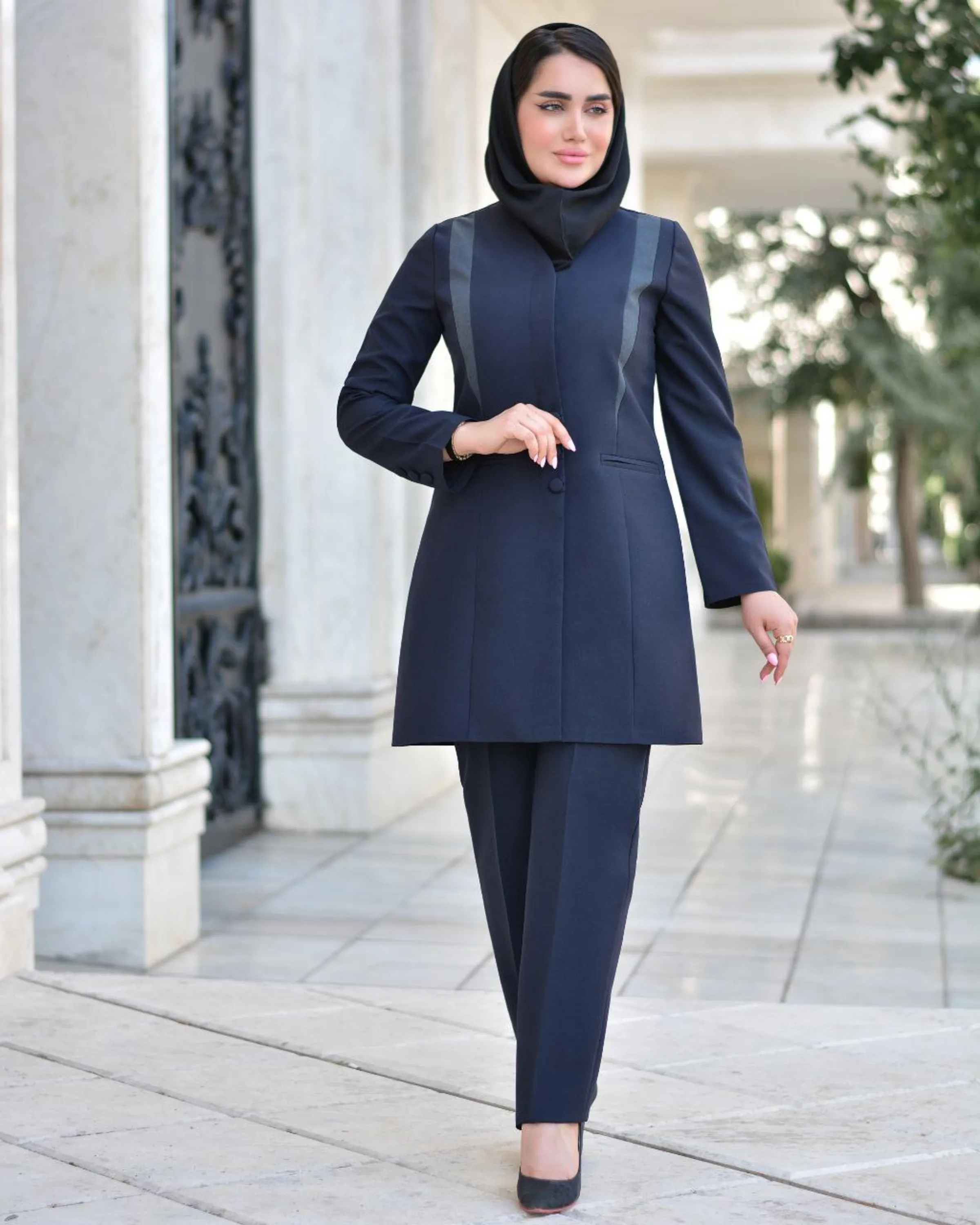 مانتو شلوار اداری حسنی