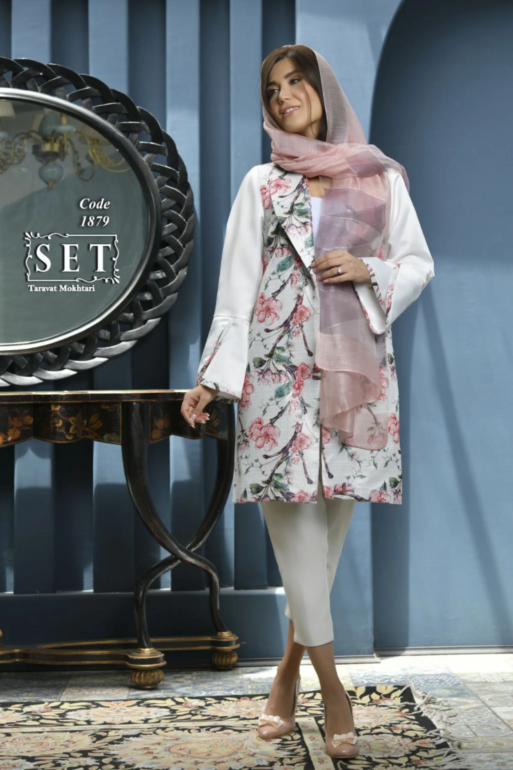 مانتو مزون دوز مجلسی یامین