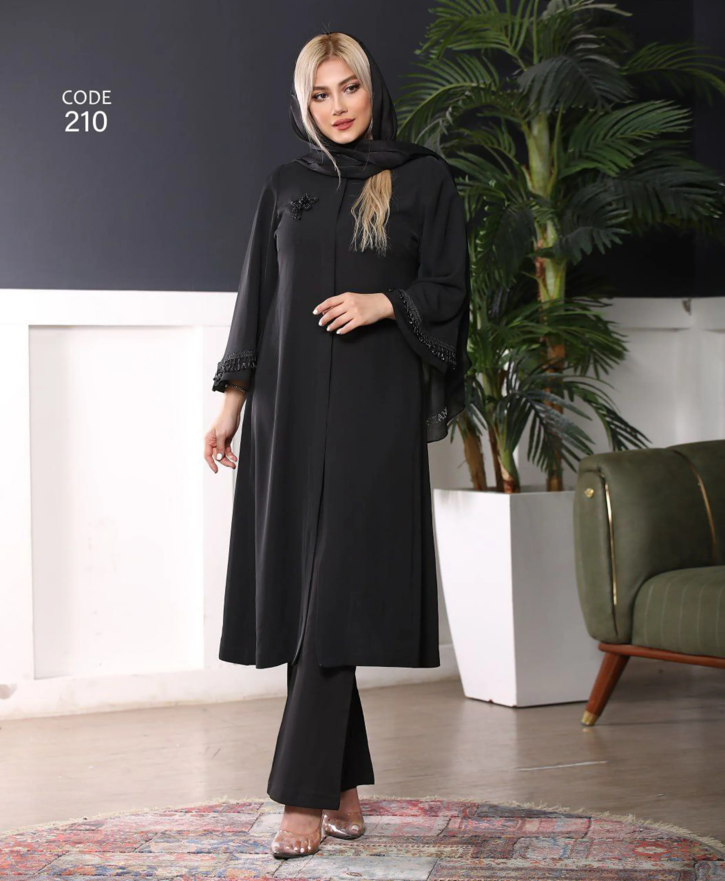 مانتو مجلسی سنگدوزی