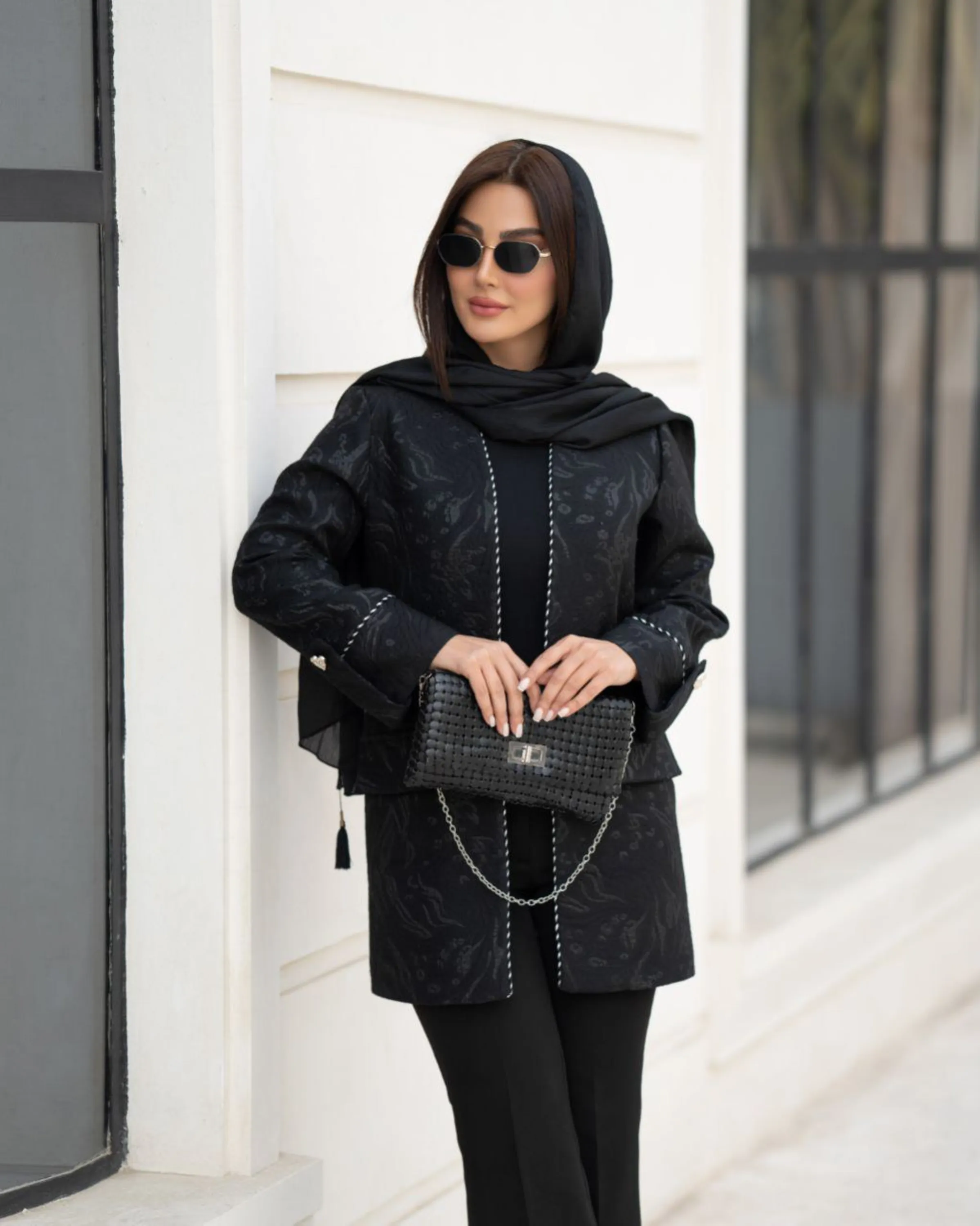 مانتو ژاکارد ترک