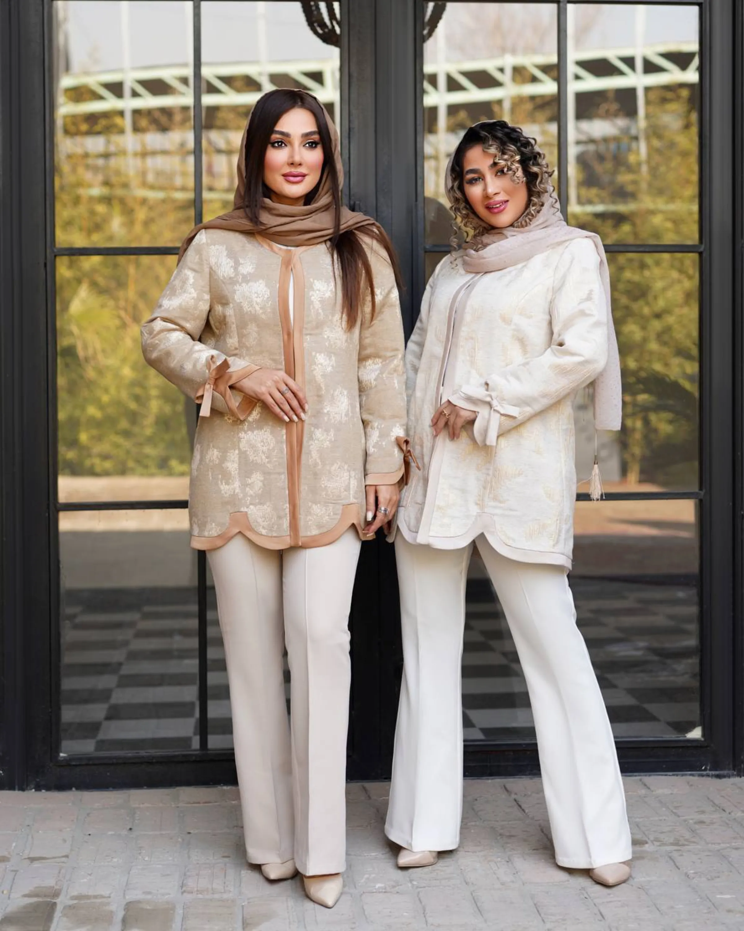 مانتو کتی ژاکارد