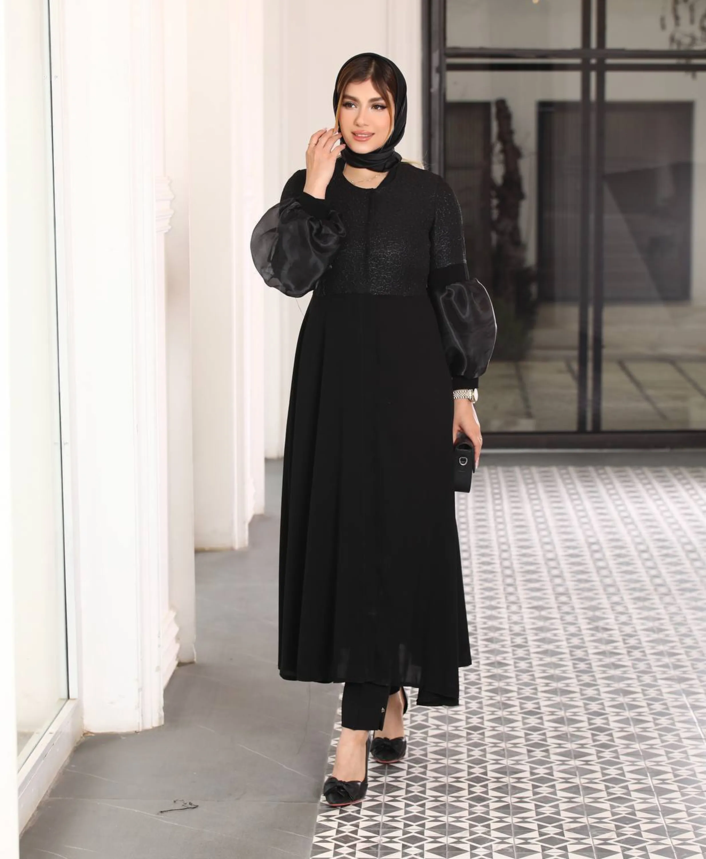 مانتو ژاکارد ترک