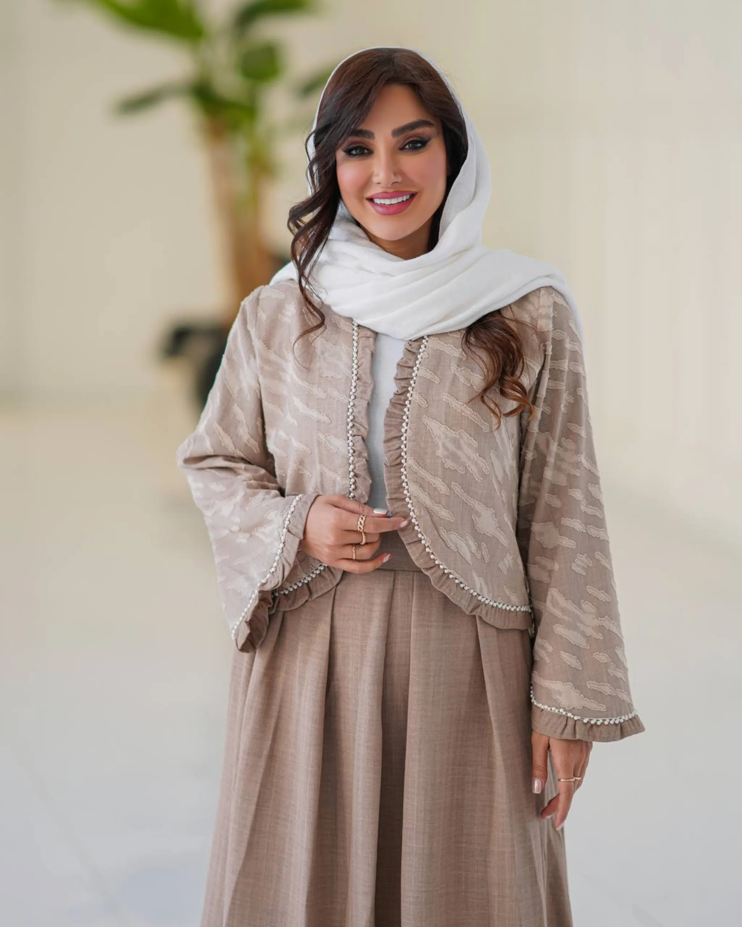 کت و دامن کرپ