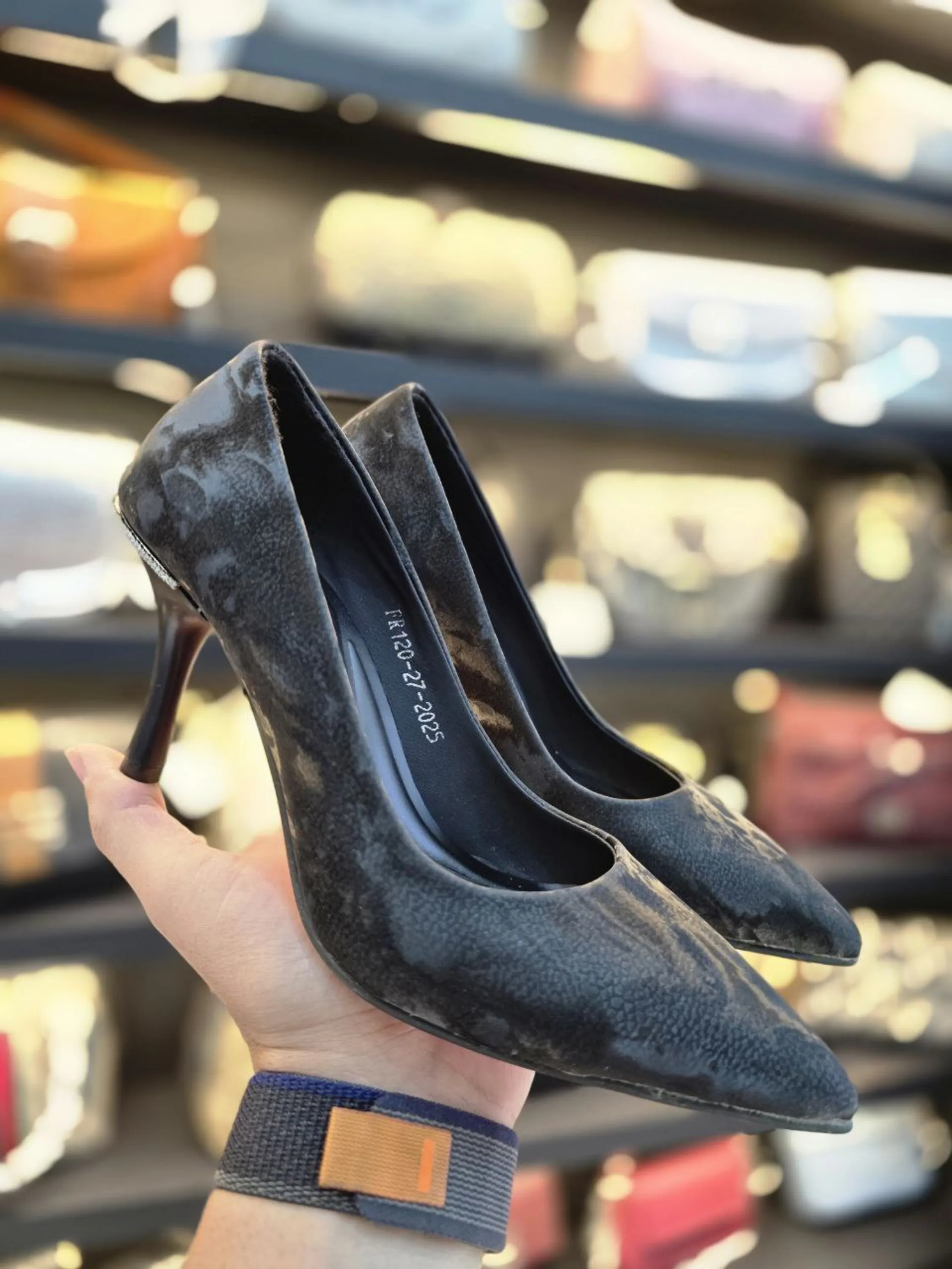 کفش مجلسی چرم پتینه