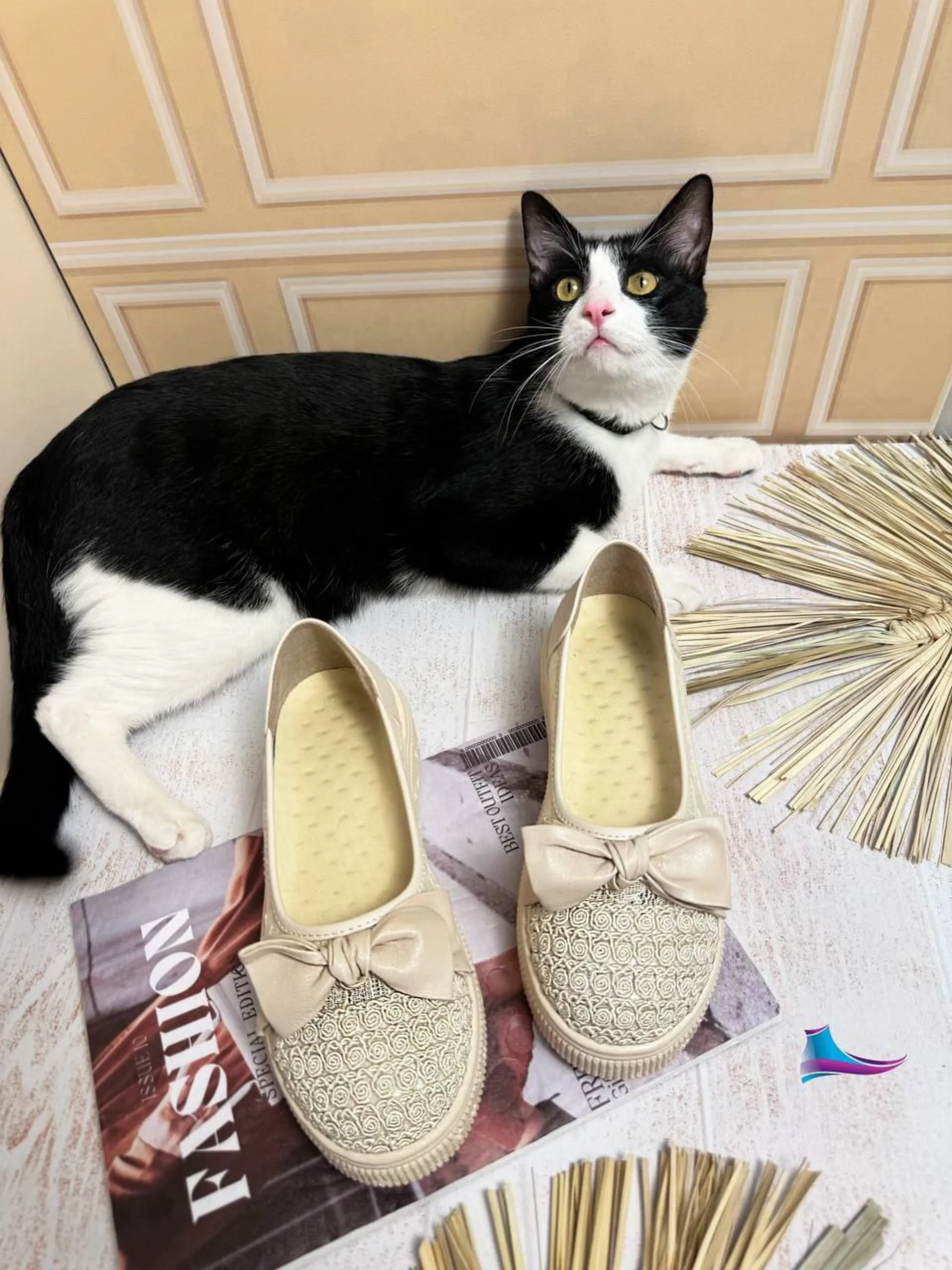 کفش مجلسی گیپور پاپیونی